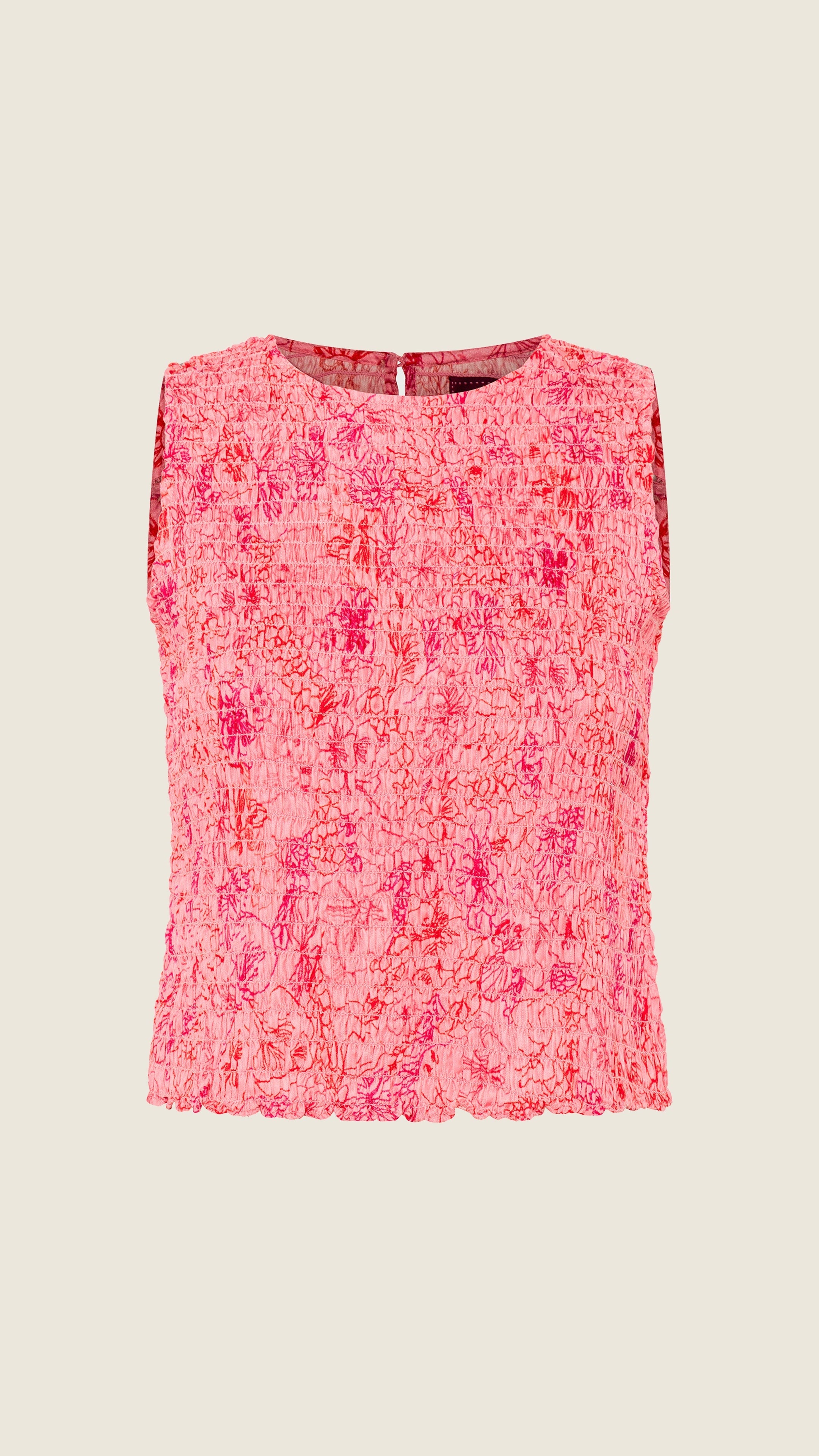 The Smocked Top in Blooming Field