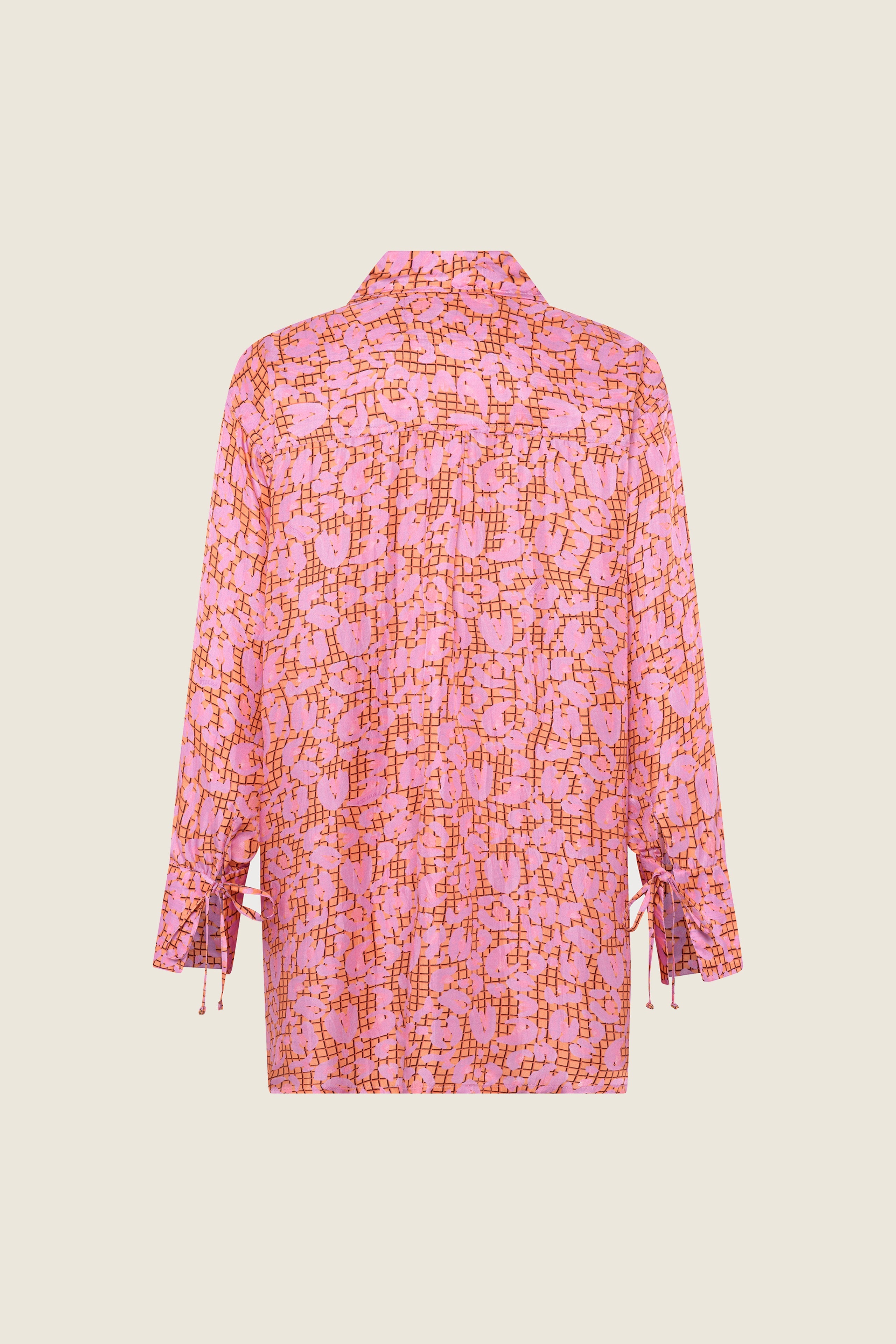 The Long Sleeve Top in Coded Cheetah