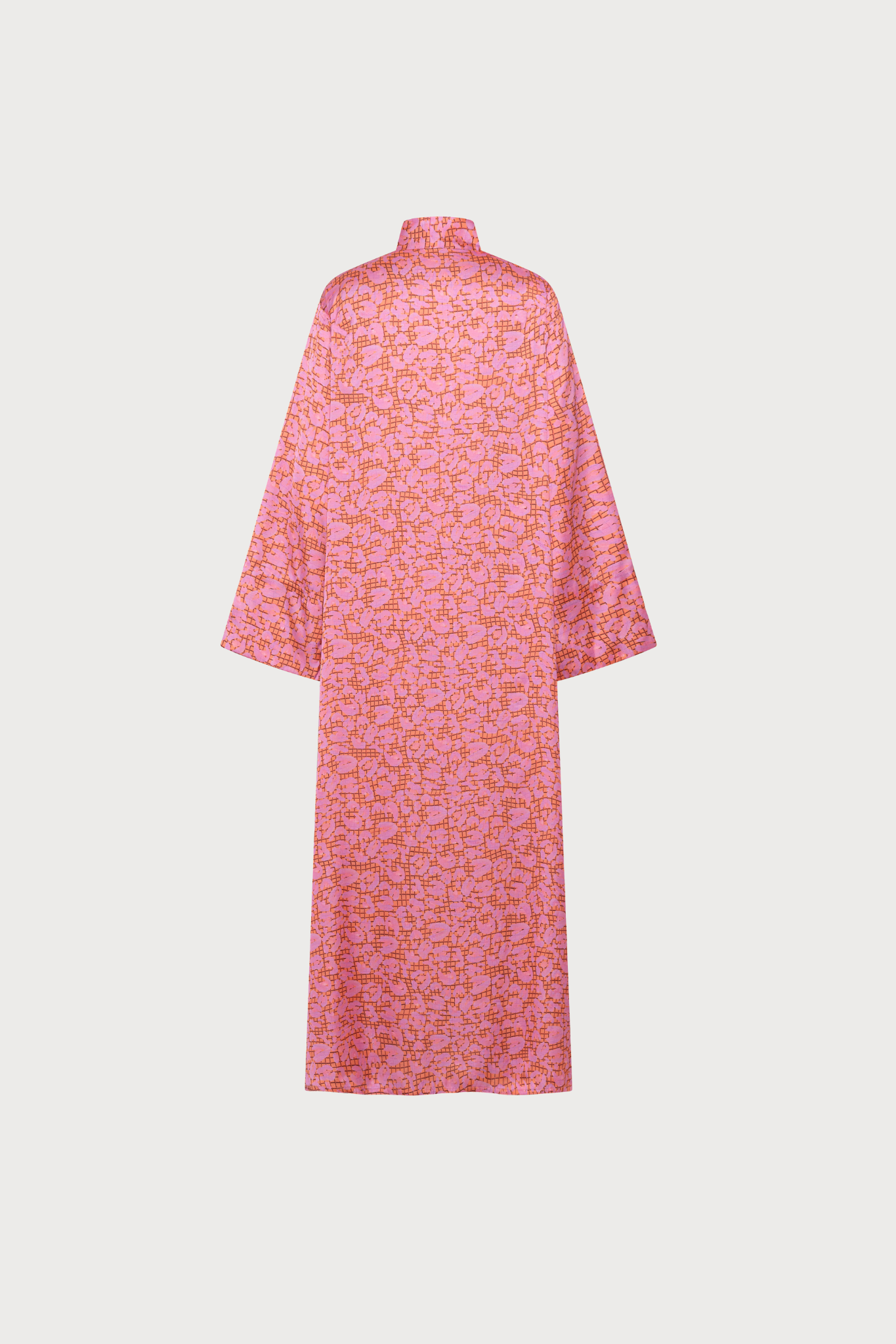 The Coded Cheetah Peach - Reversible Abaya