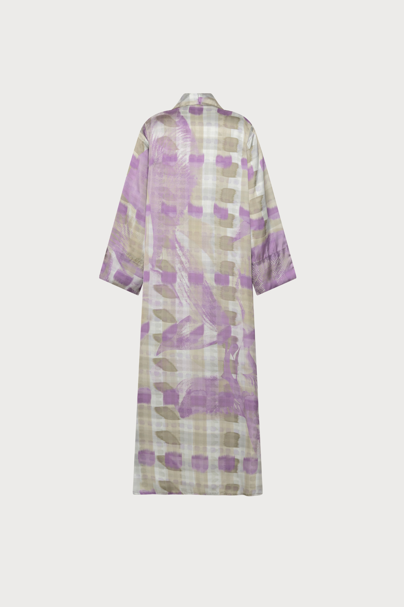 The Checkered Orchid Sage - Reversible Abaya