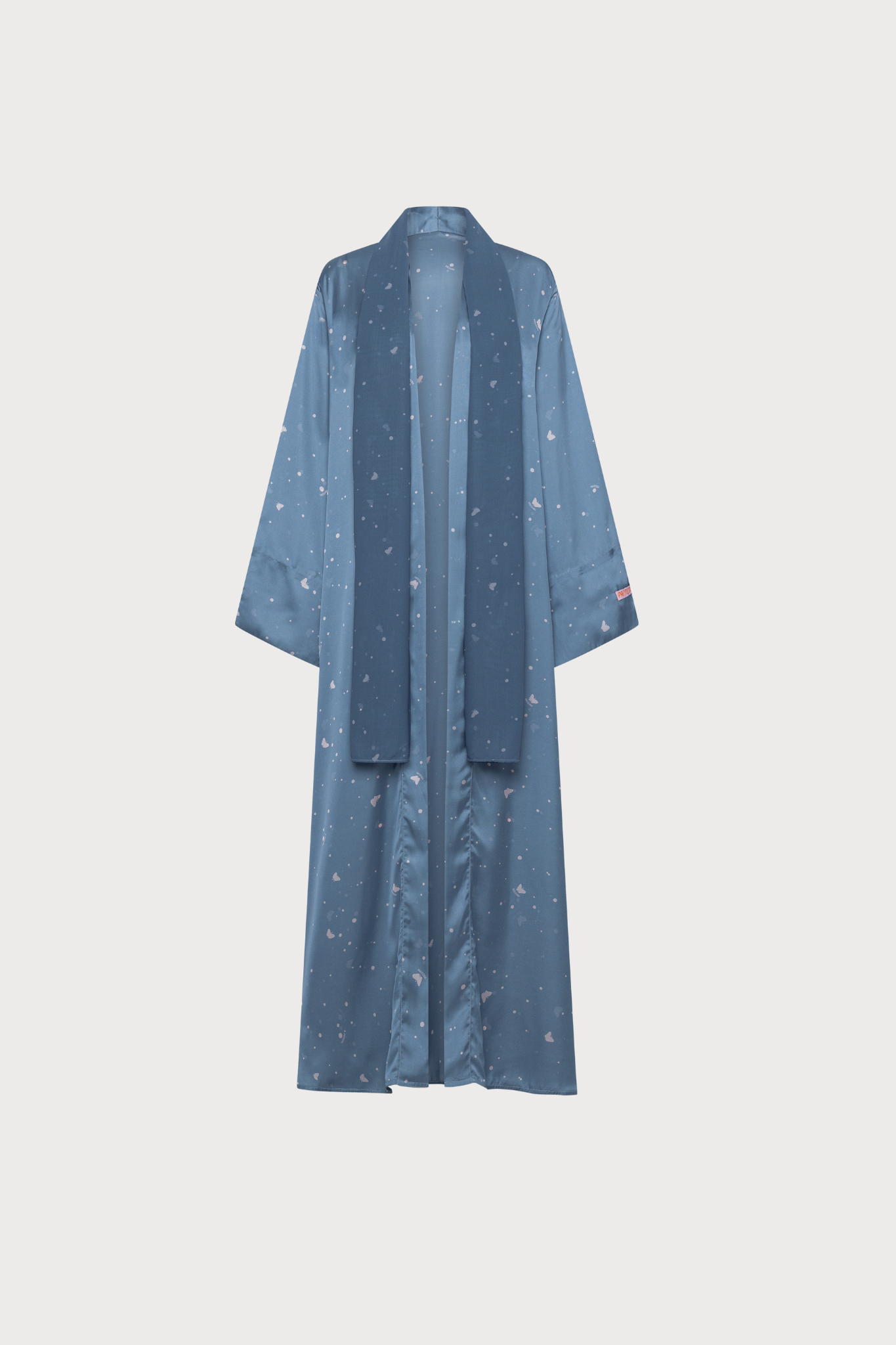 The Flutter Dot Aqua - Abaya