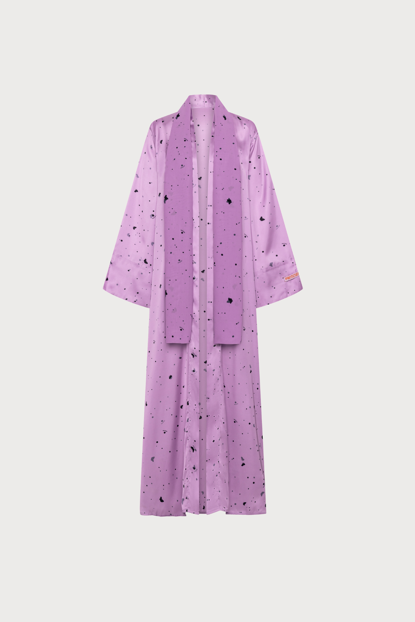 The Flutter Dot Lavender - Abaya