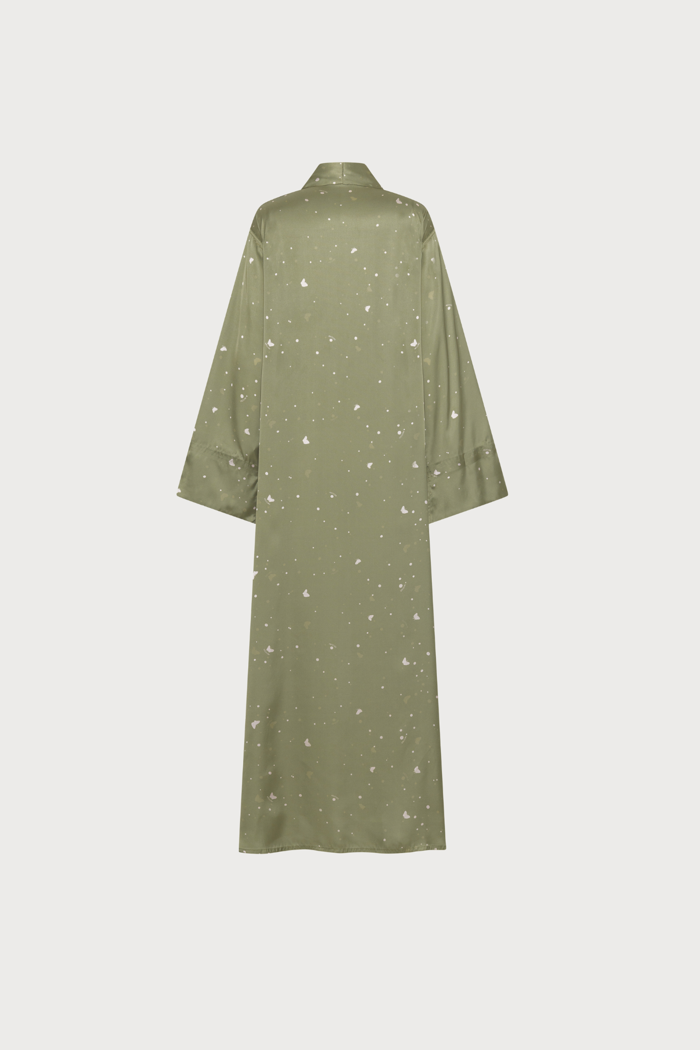 The Flutter Dot Sage - Abaya