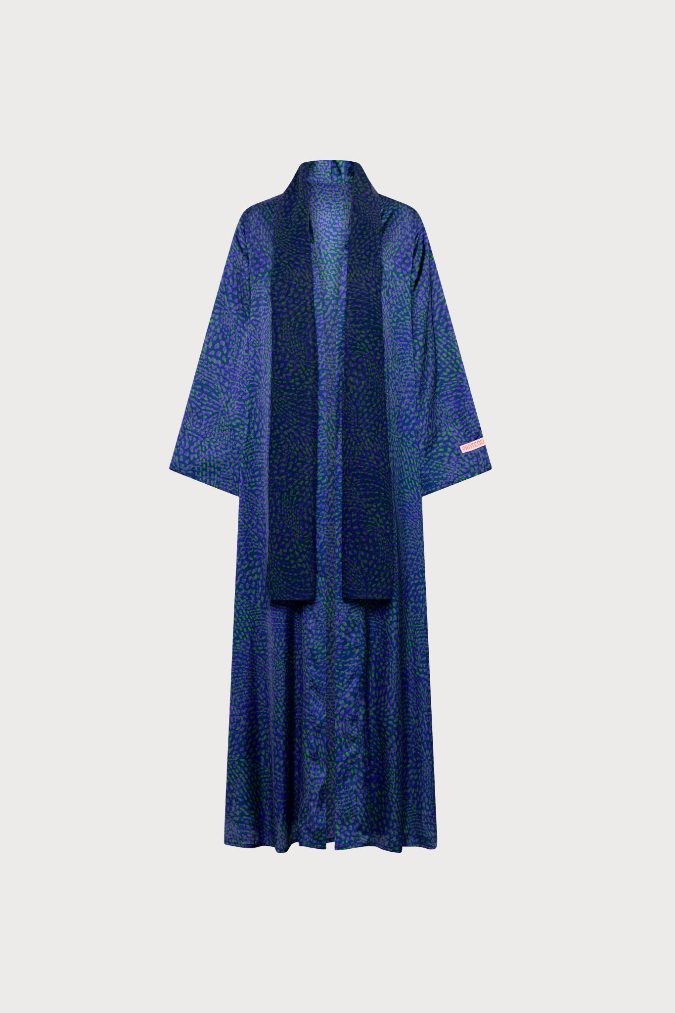 The Iconic Dots Navy - Abaya
