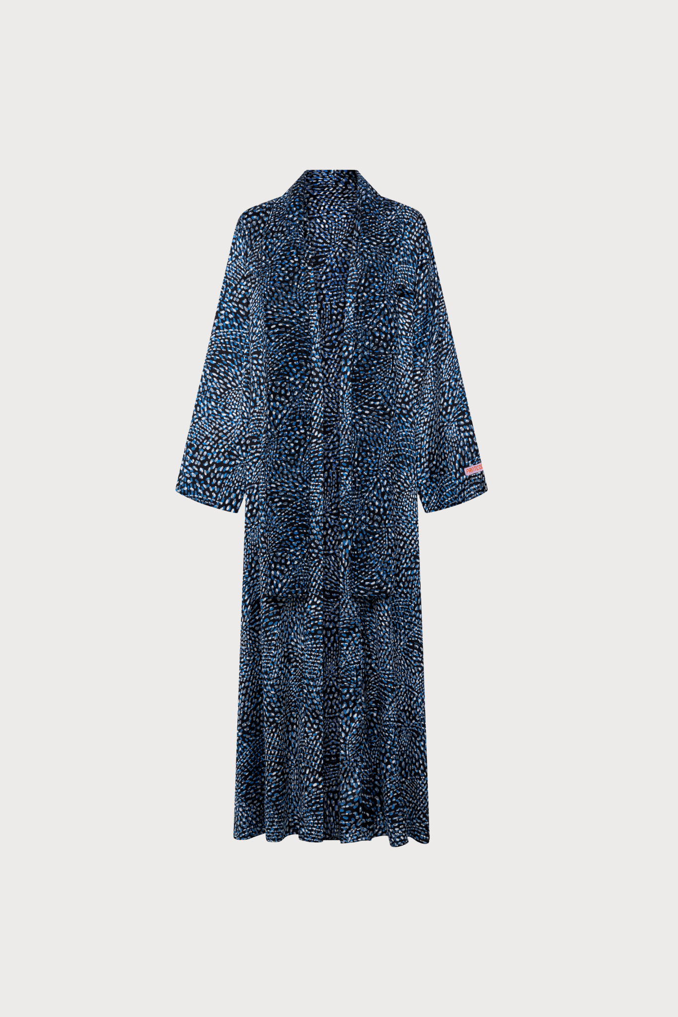The Iconic Dots White - Abaya