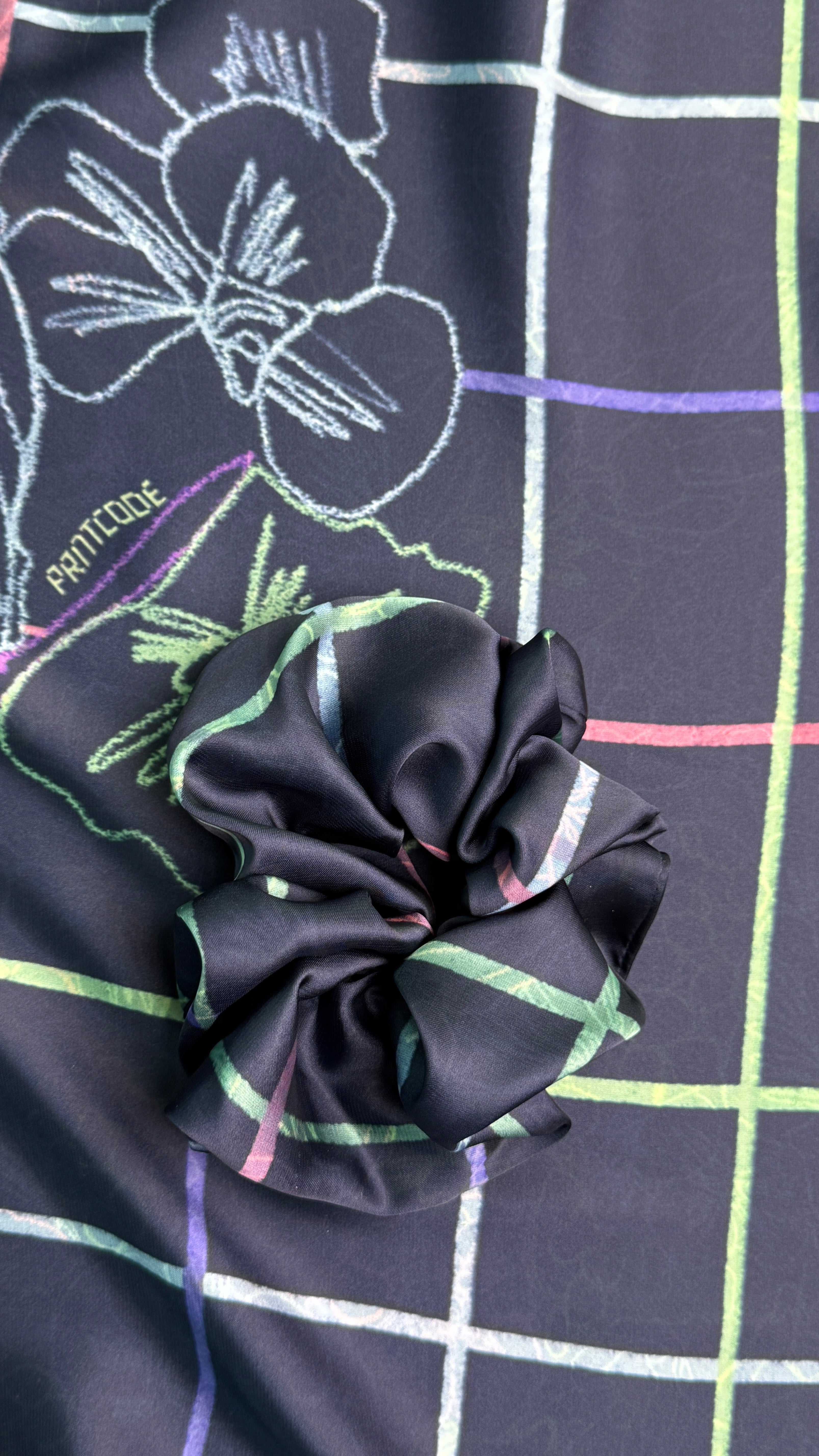 The Scrunchie in Blooming Field
