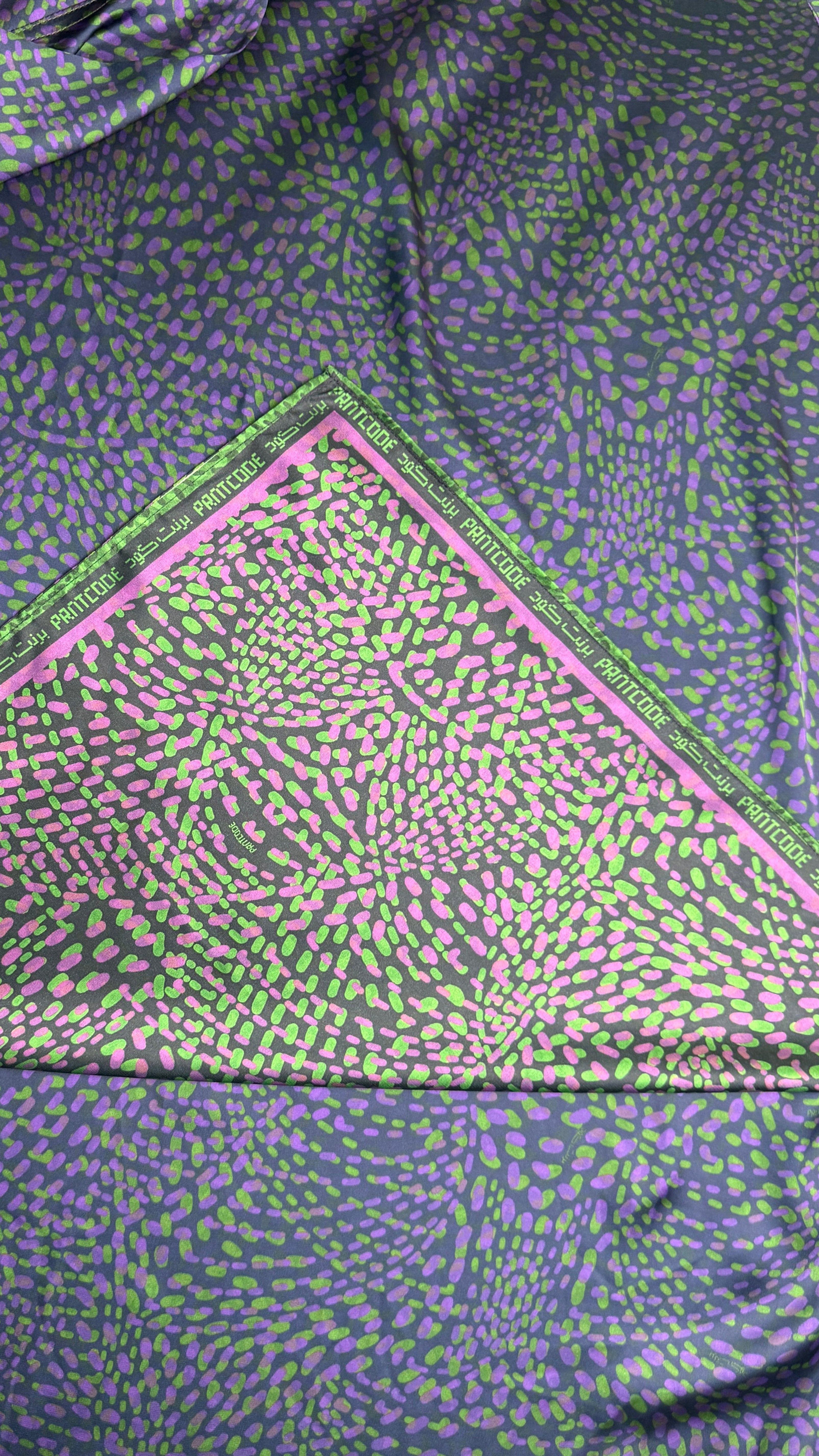 The Head Scarf in Iconic Dots