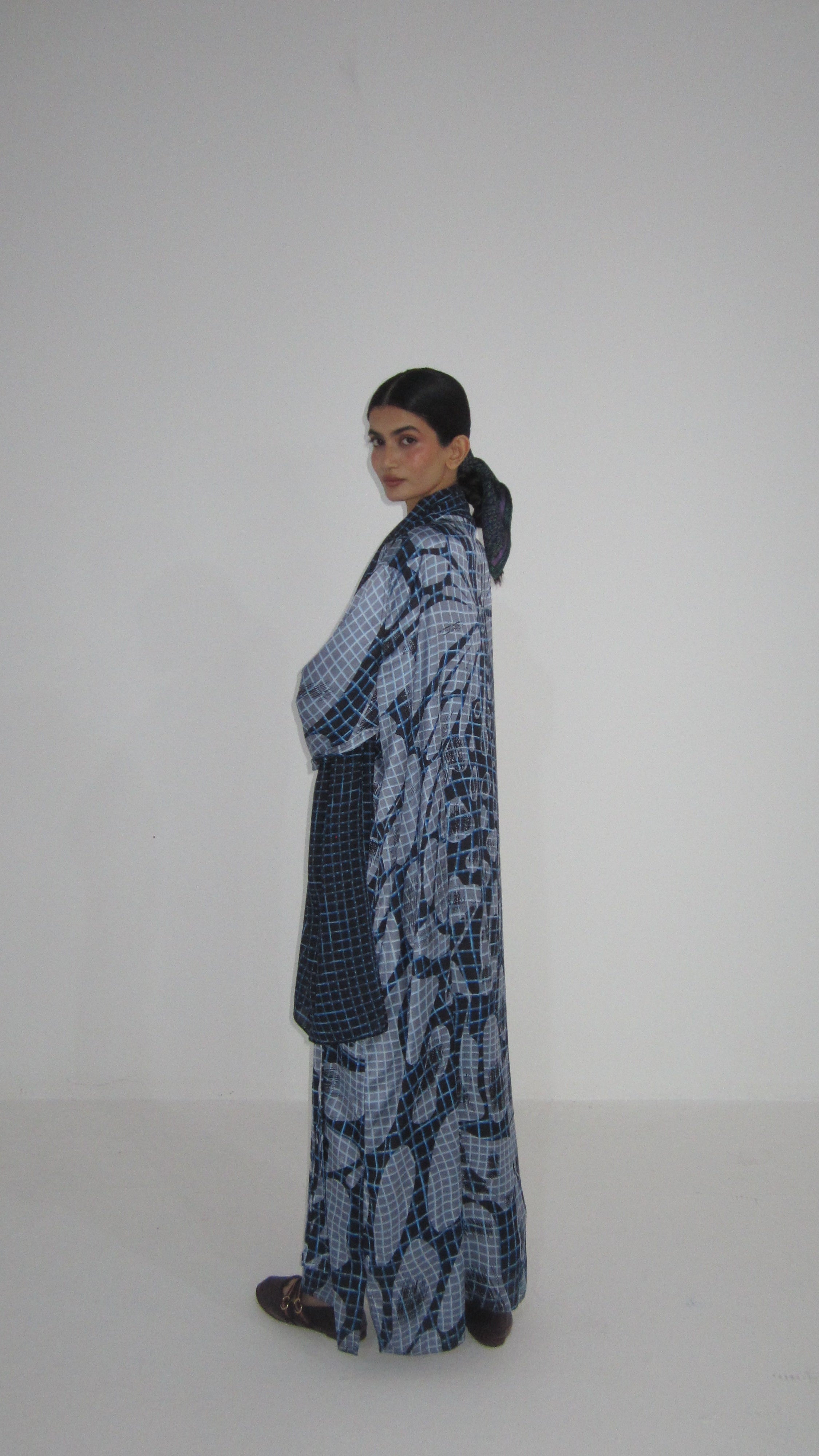 The Reversible Abaya in Butterfly