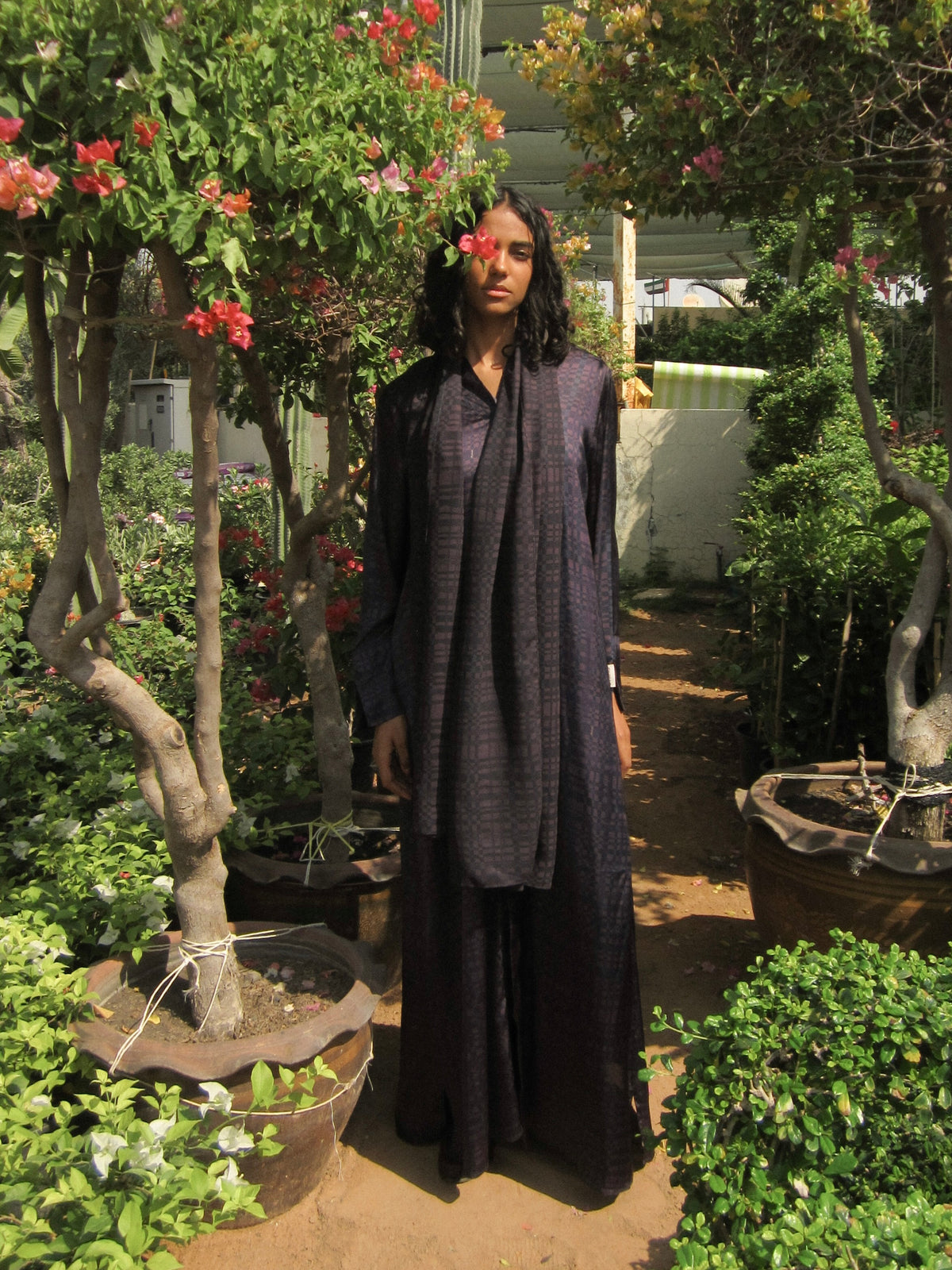 The Abaya in Checkered