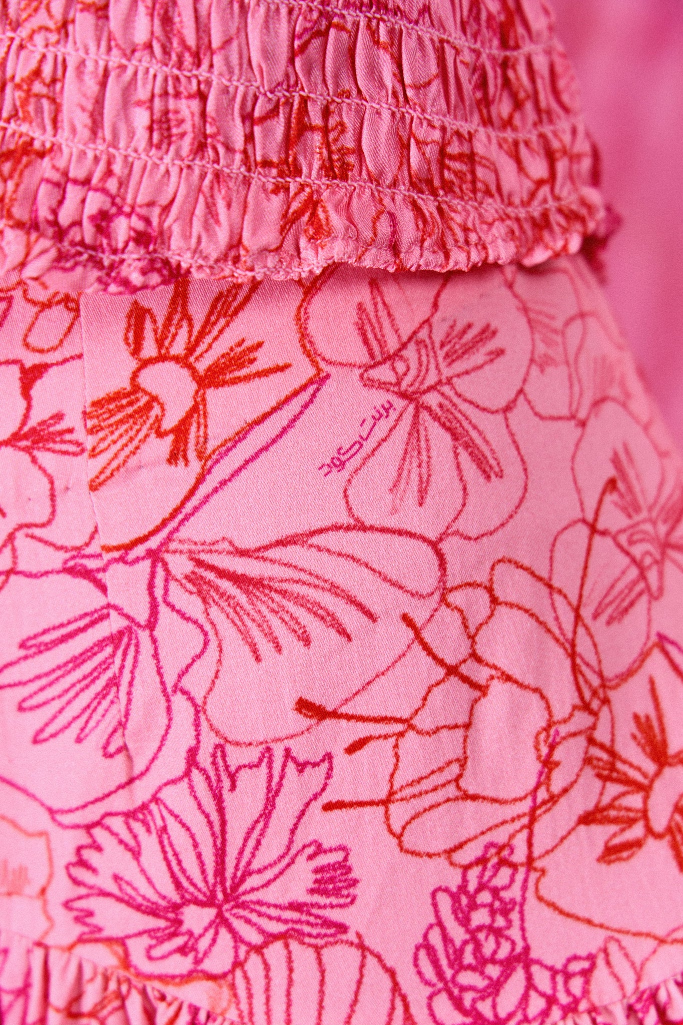 The Smocked Top in Blooming Field
