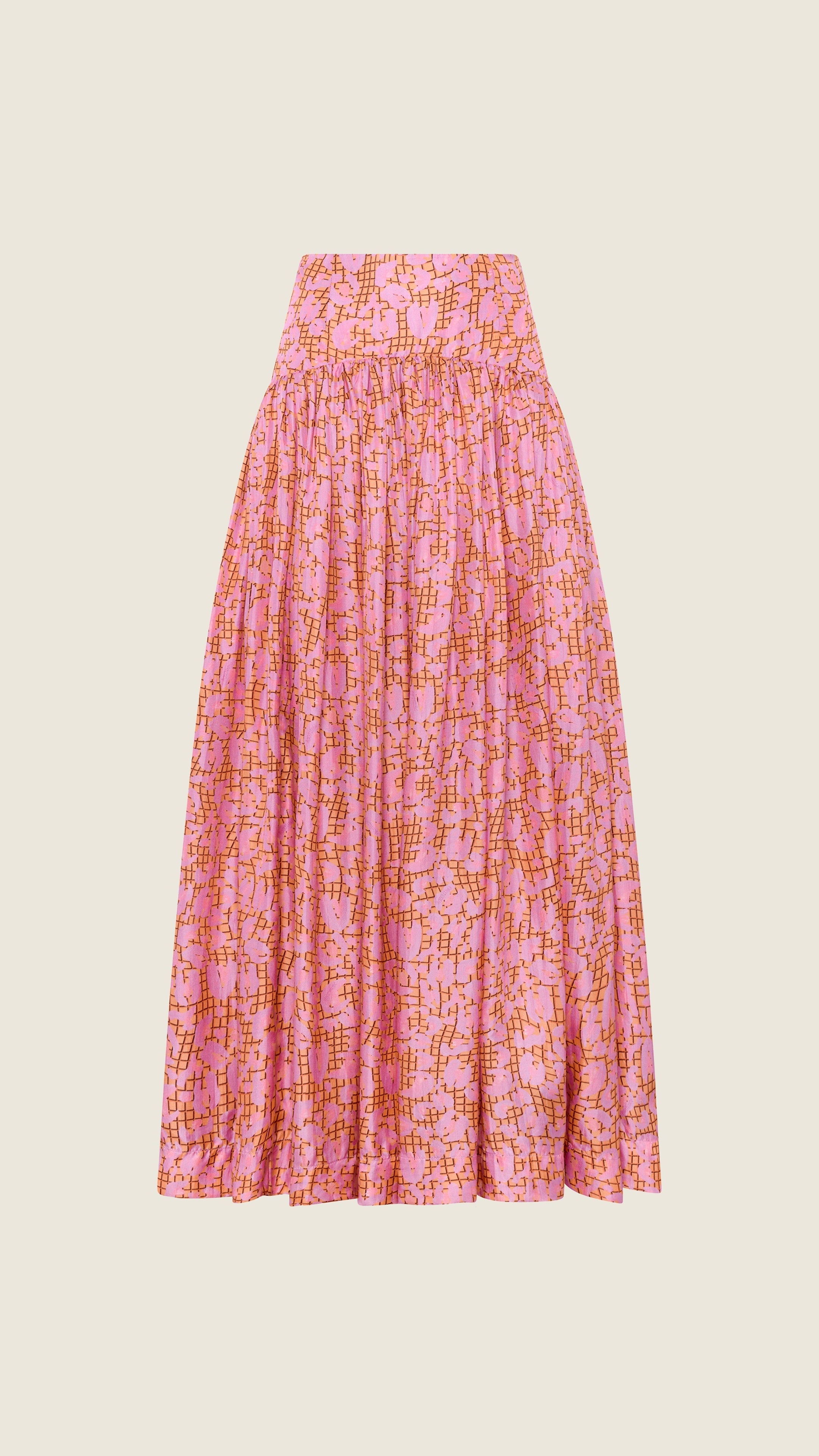 The Long Skirt in Coded Cheetah