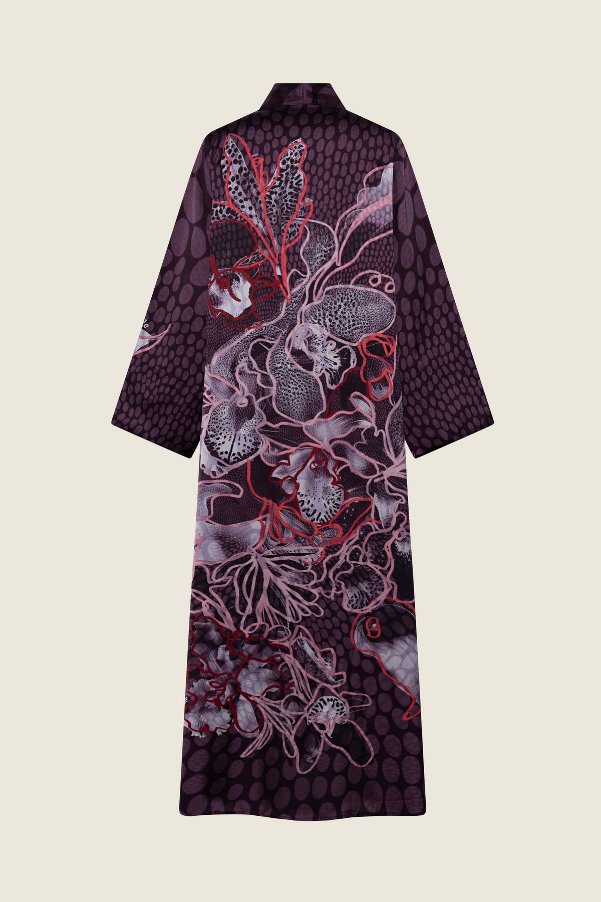 The Reversible Abaya in Polka Dots