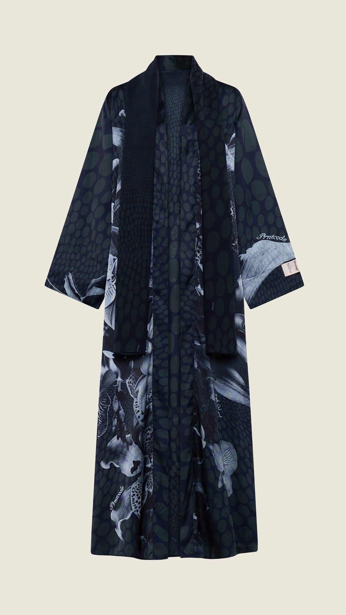 The Reversible Abaya in Polka Dots