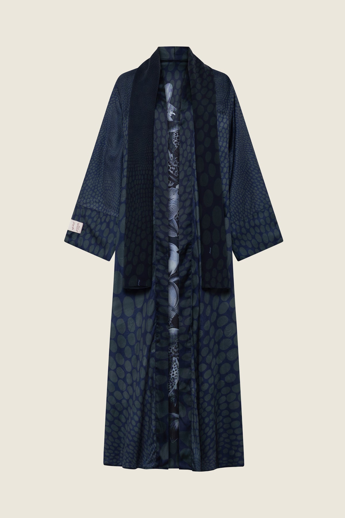 The Reversible Abaya in Polka Dots
