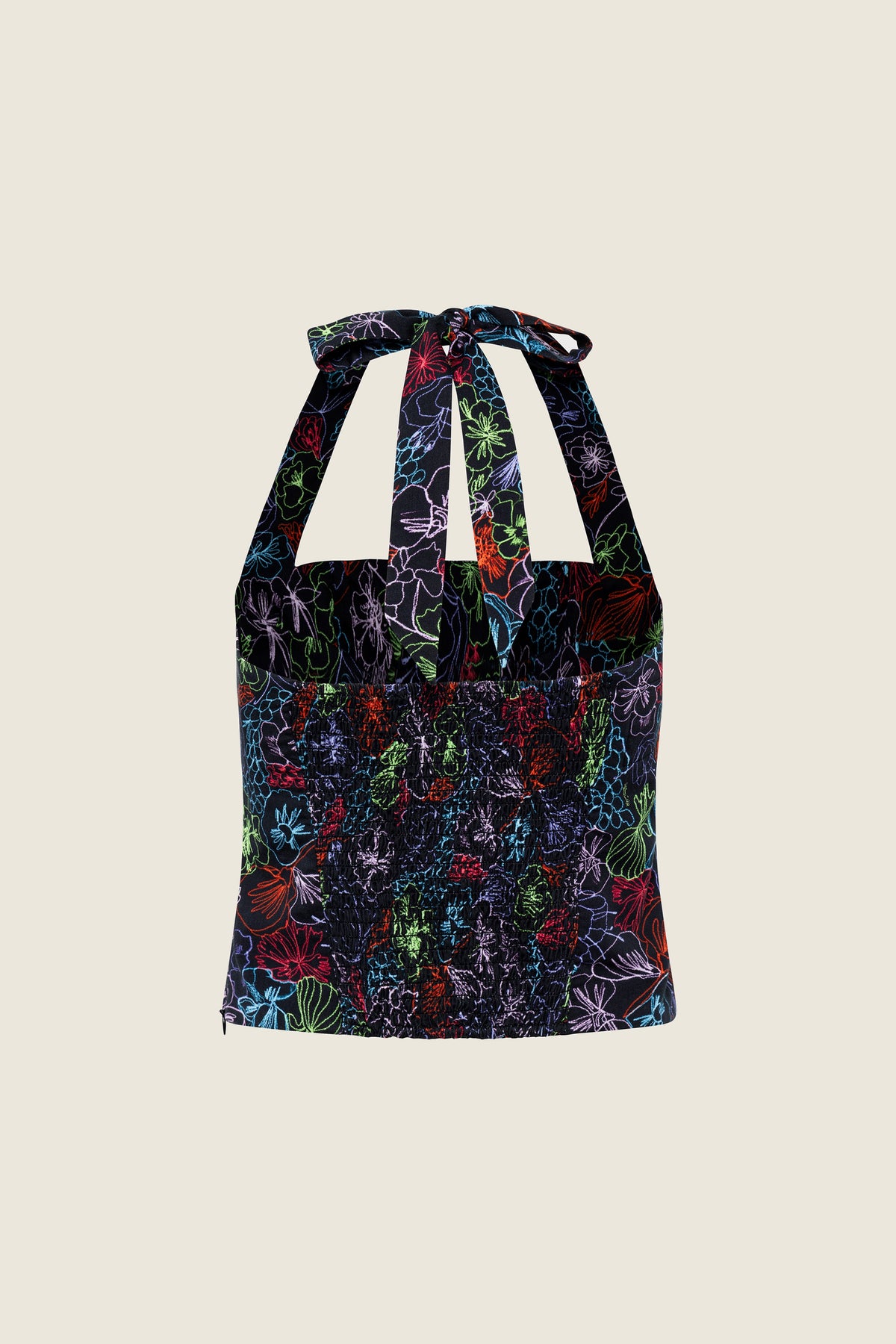 The Halter Top in Blooming Field