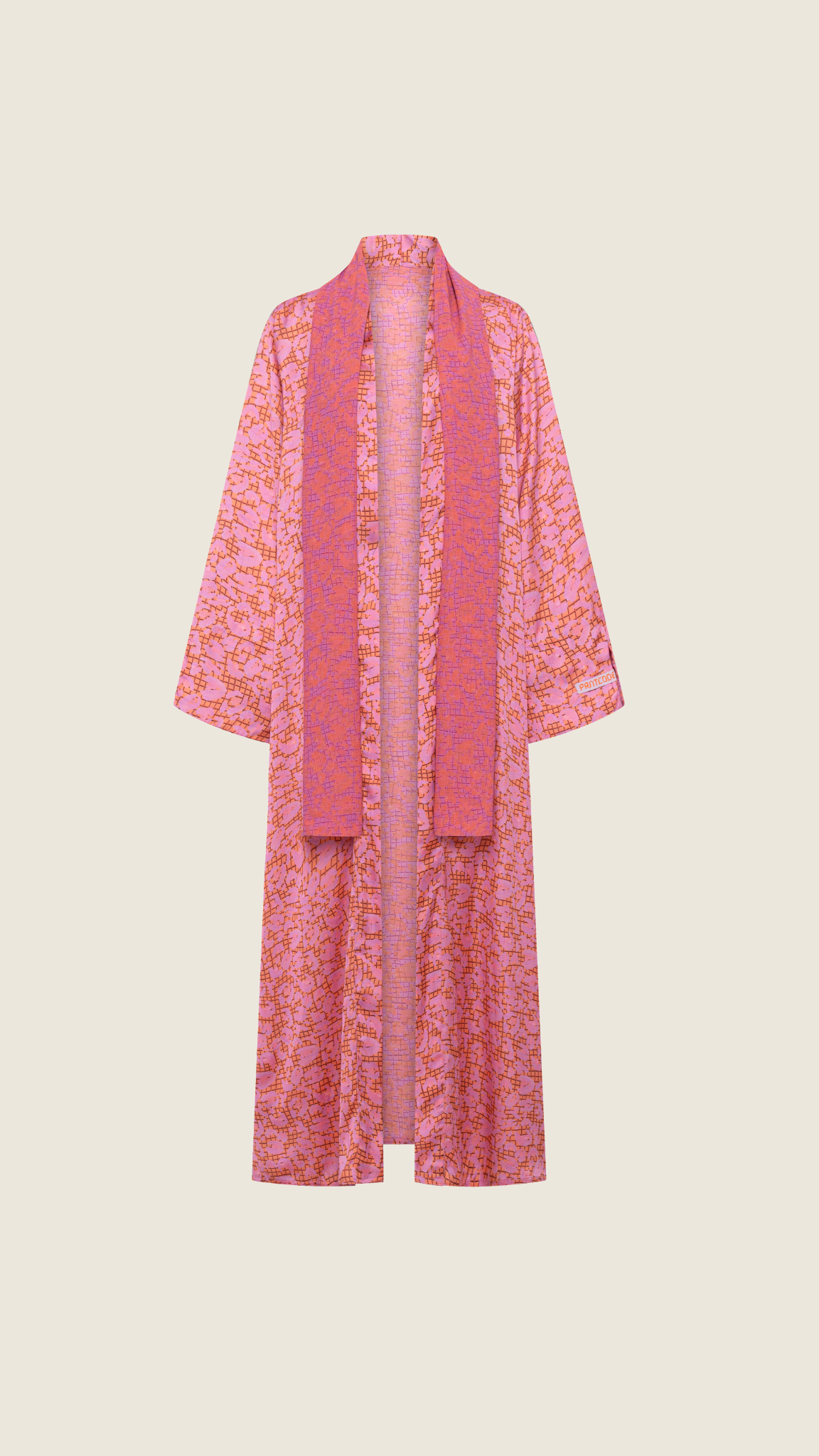 The Reversible Abaya in Coded Cheetah