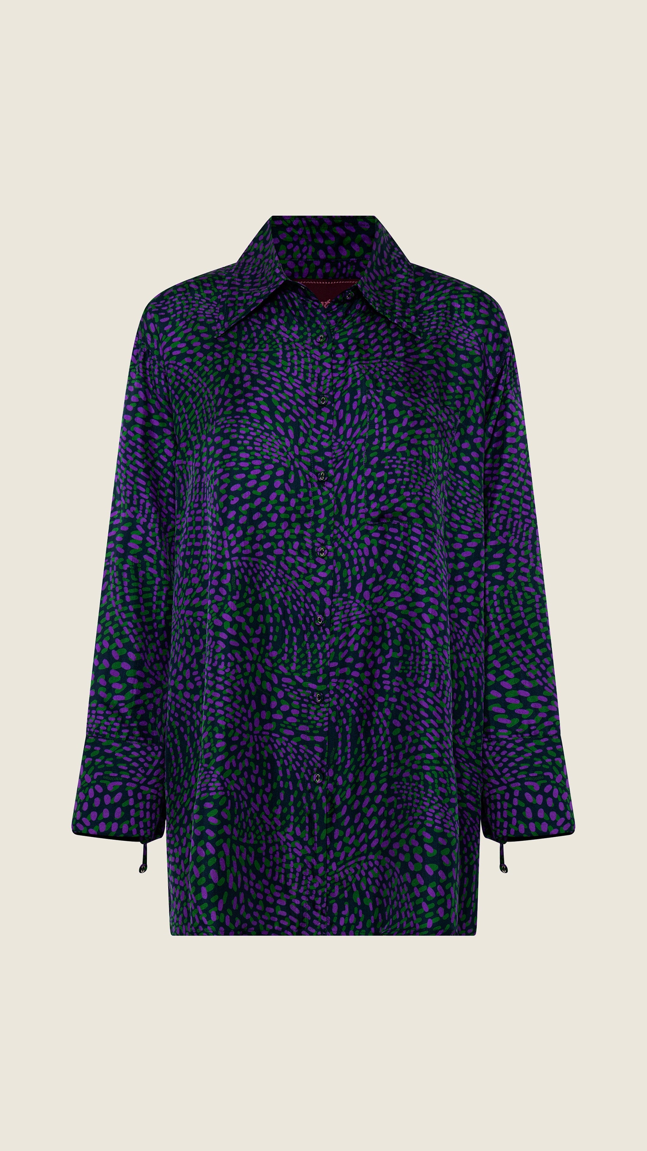 The Long Sleeve Top in Iconic Dots