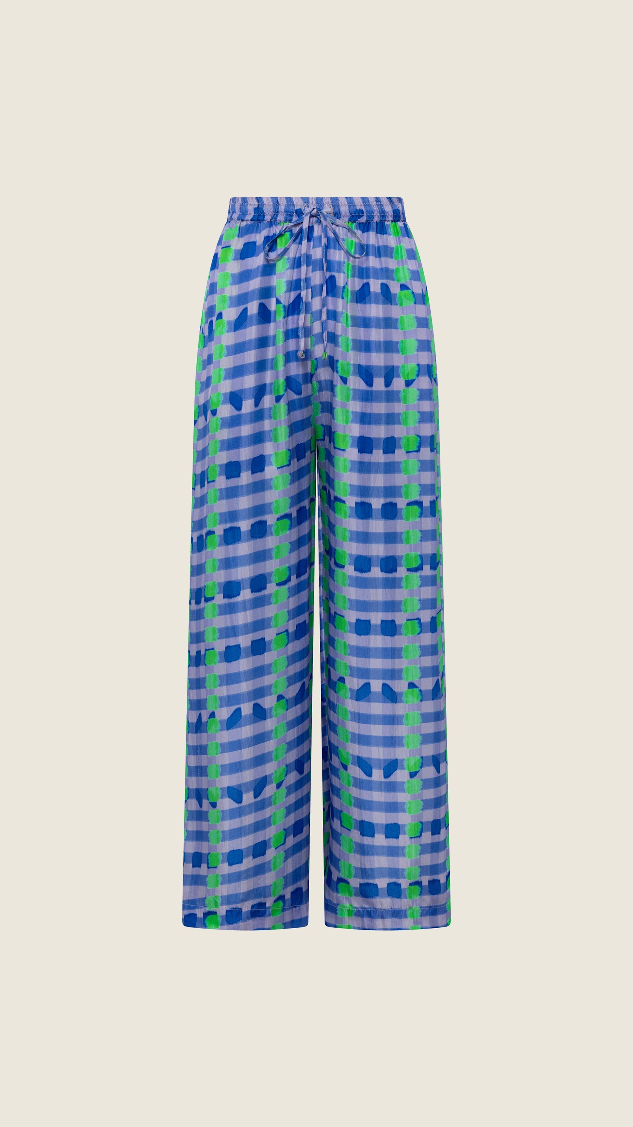 The Pants in Checkered Orchid