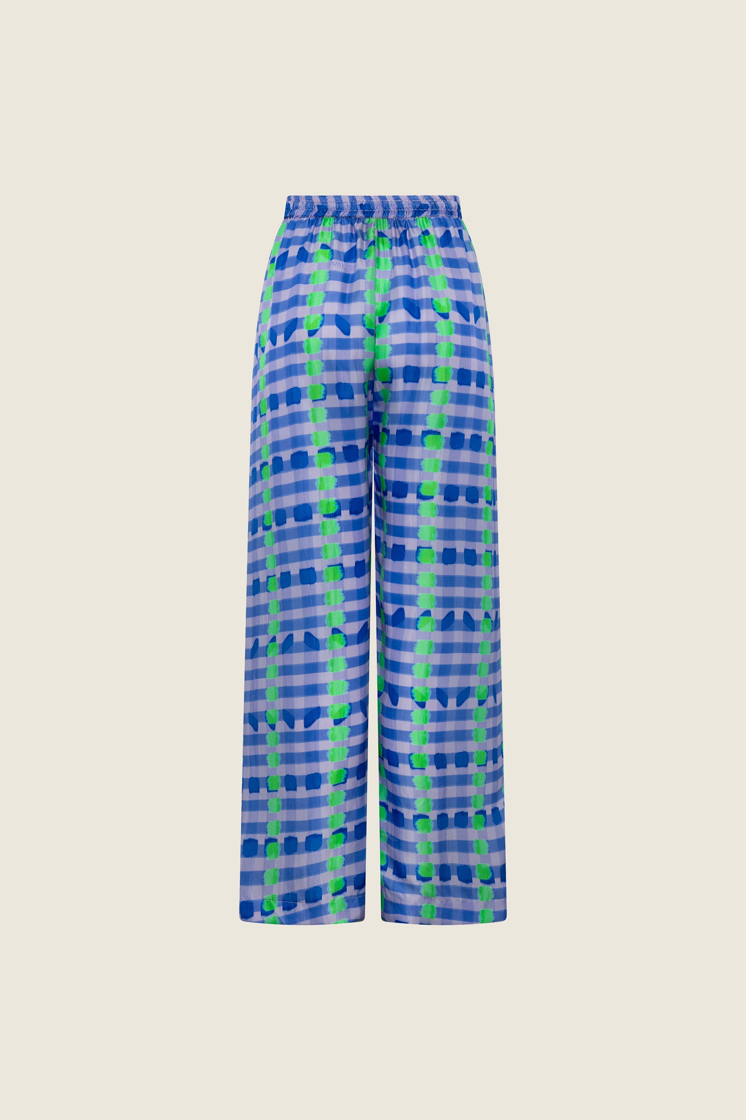 The Pants in Checkered Orchid