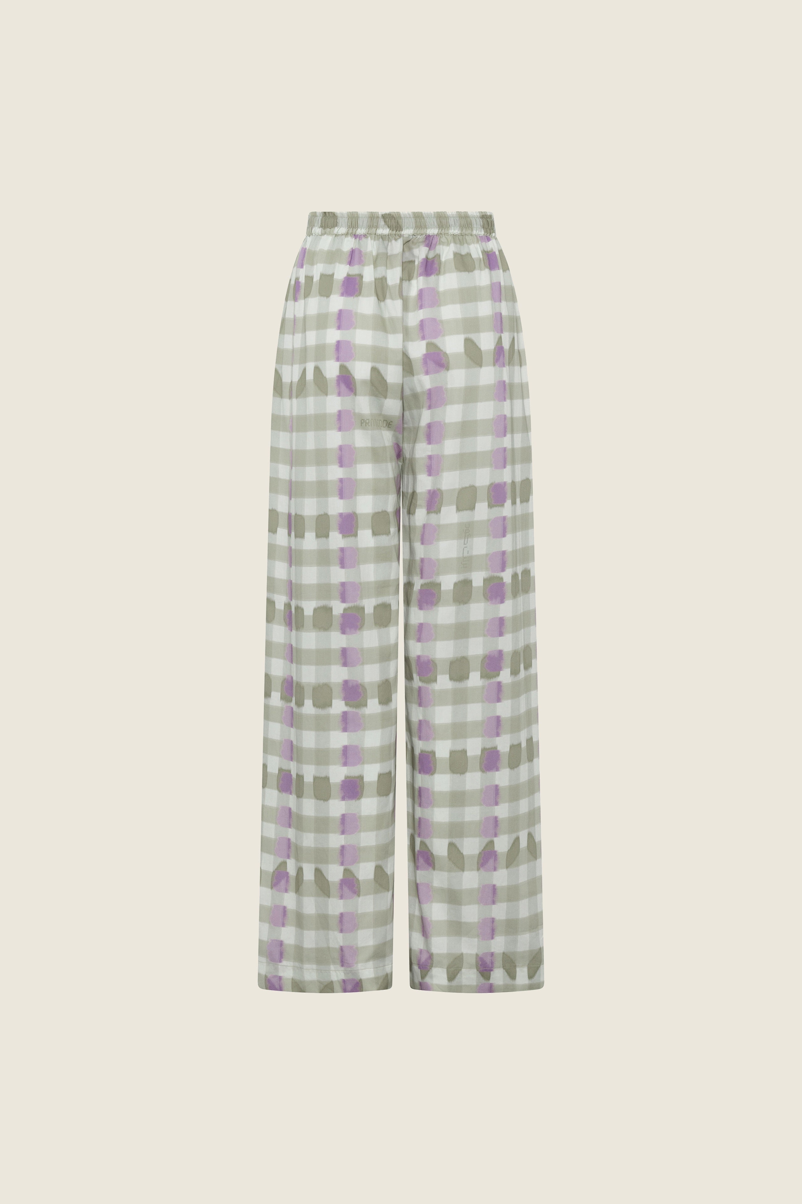 The Pants in Checkered Orchid