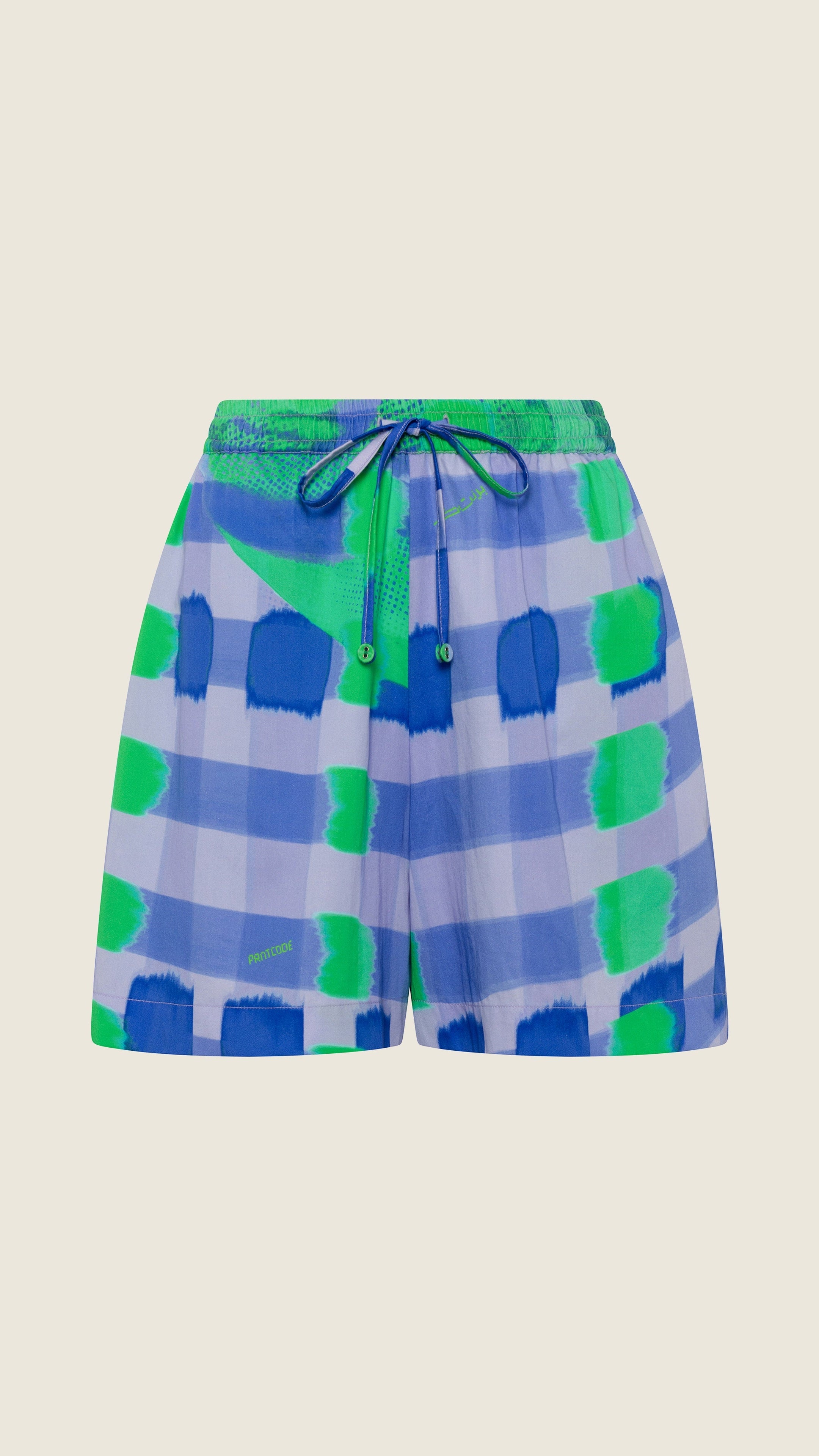 The Shorts in Checkered Orchid