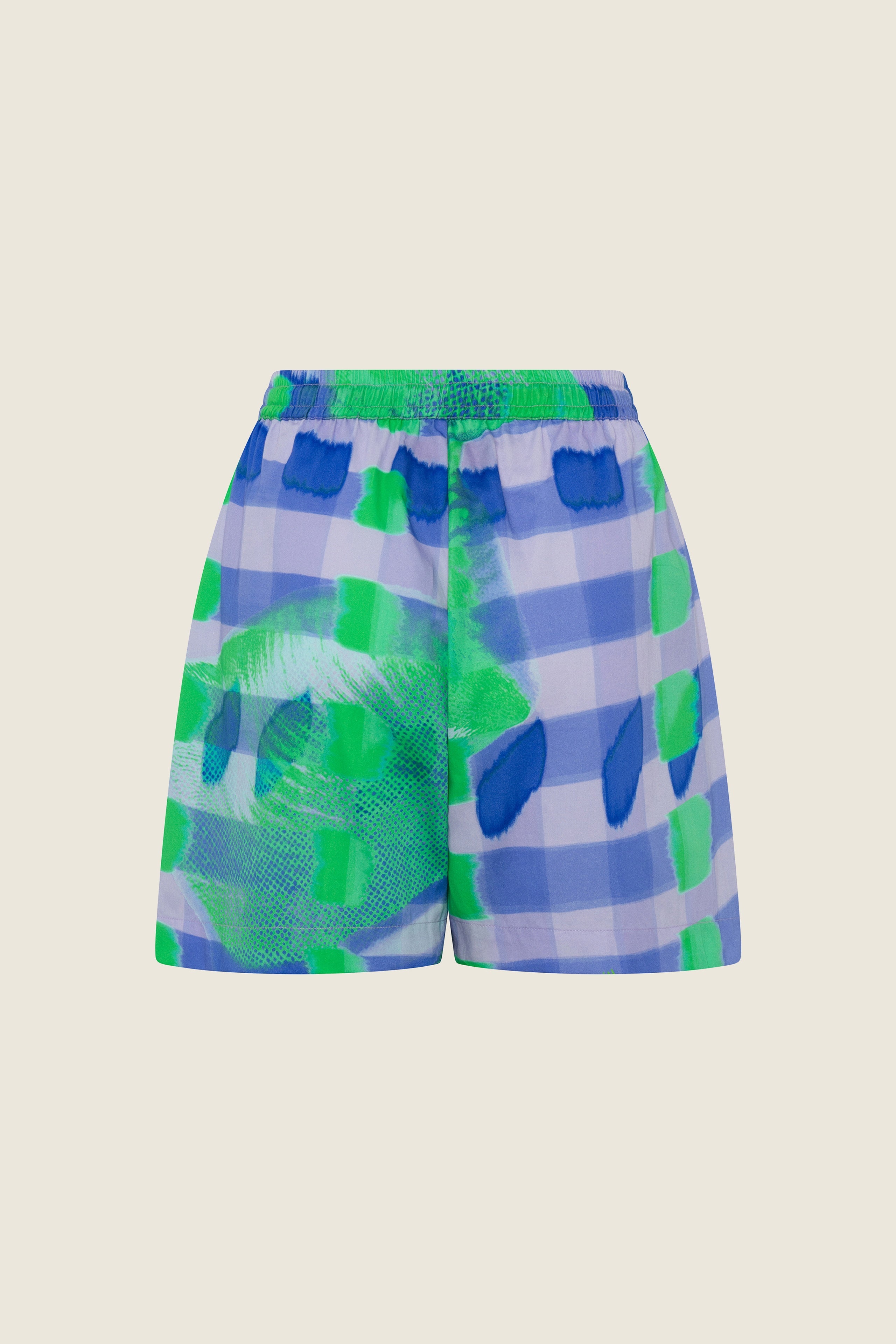 The Shorts in Checkered Orchid