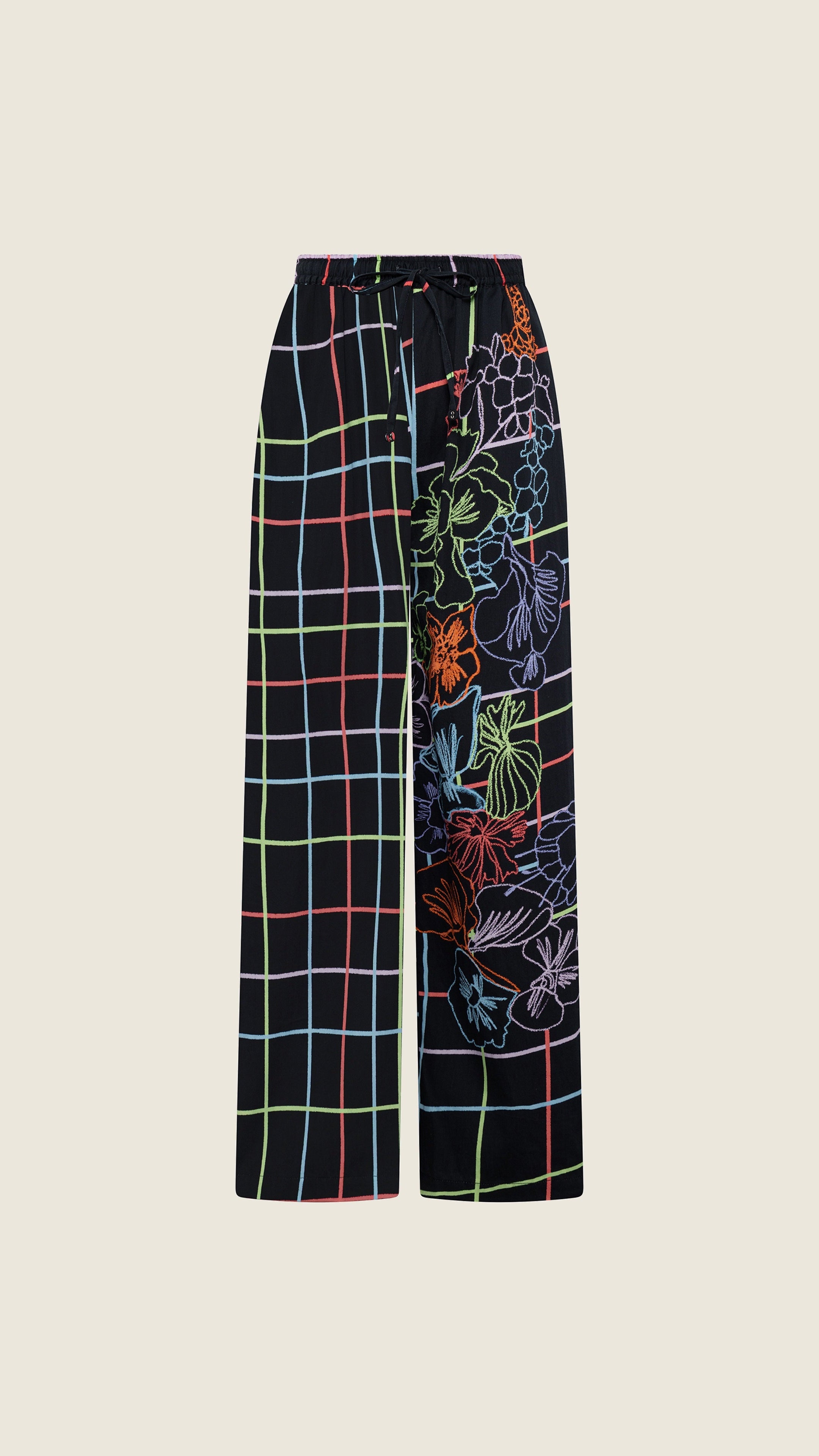 The Pants in Blooming Field