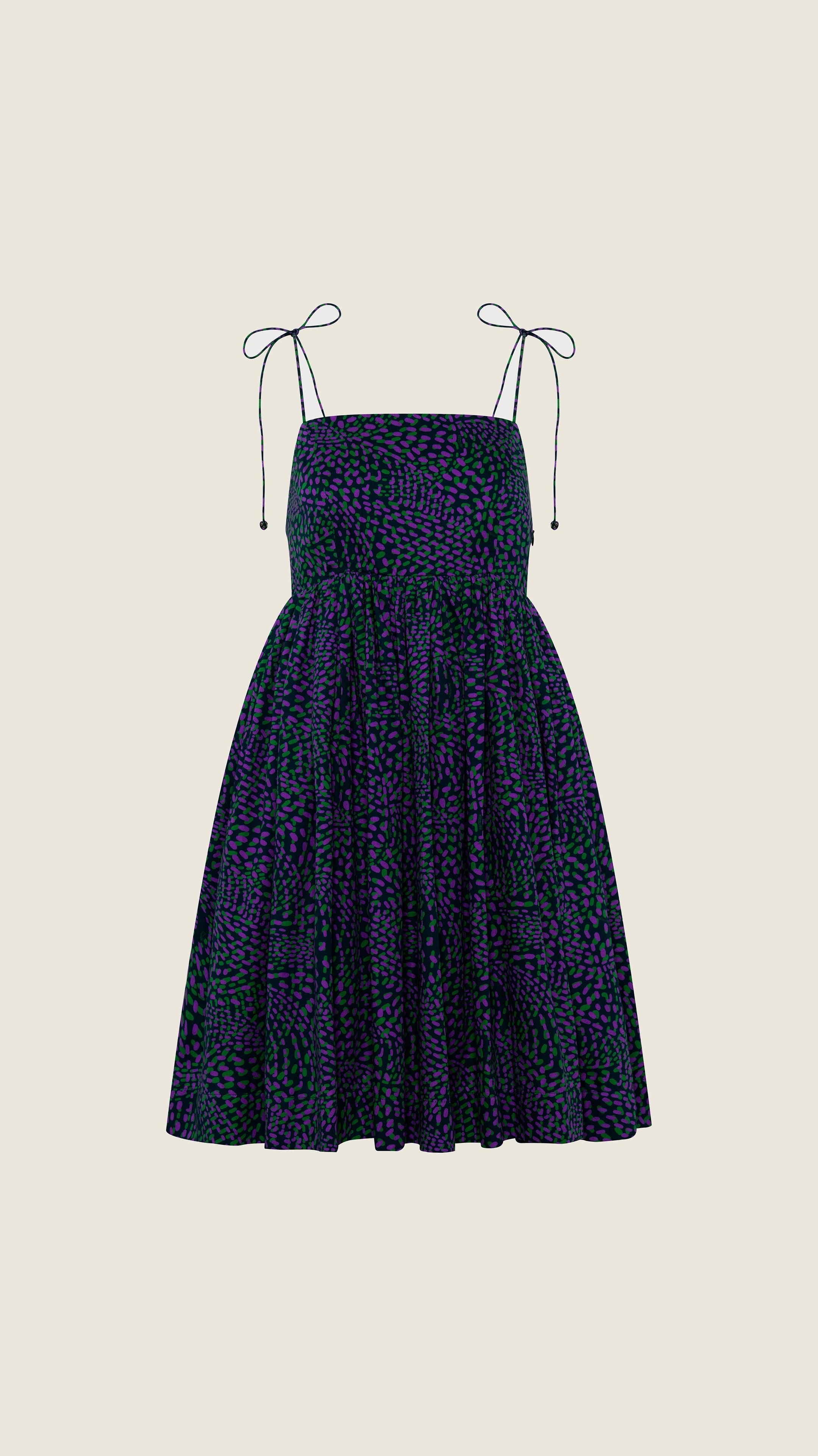 The Short Dress in Iconic Dots