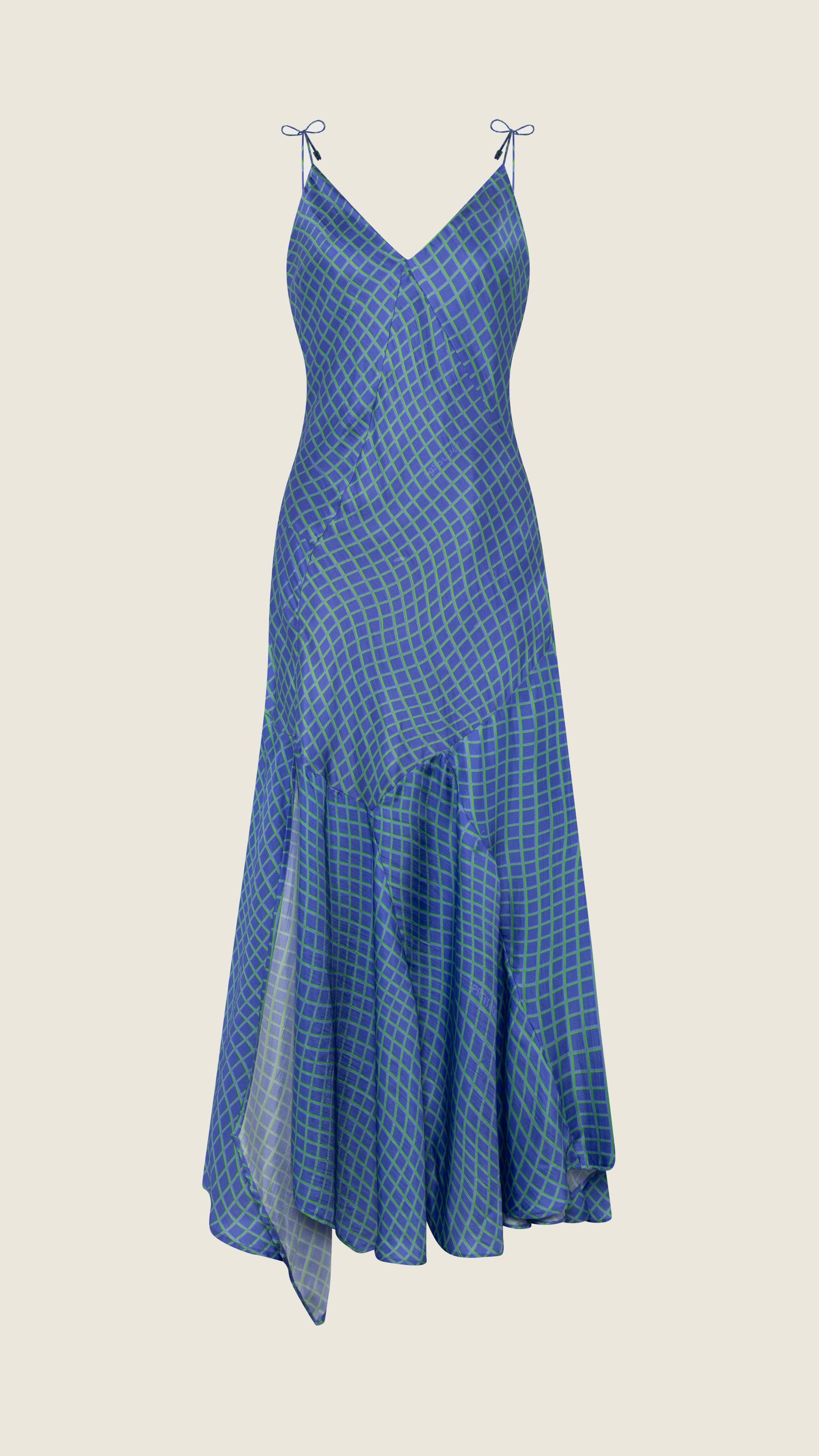 The Slit Dress in Butterfly