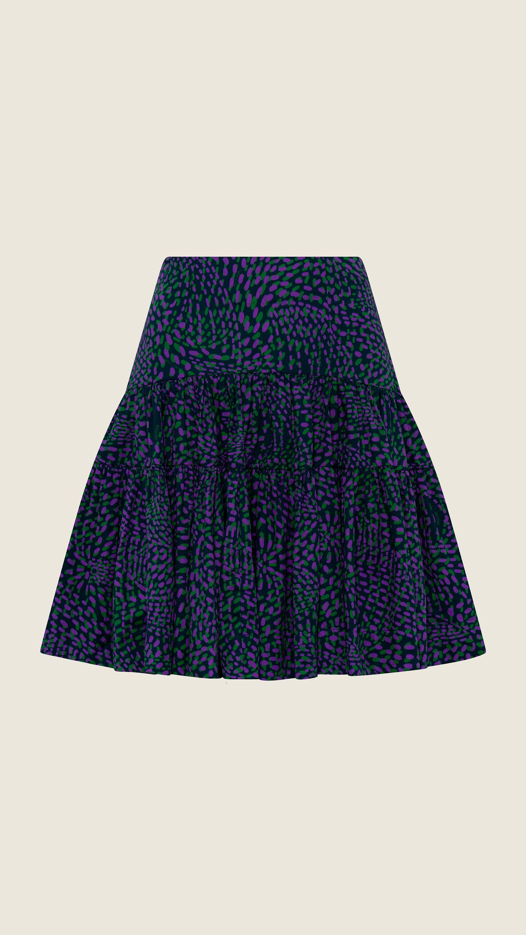 The Short Skirt in Iconic Dots