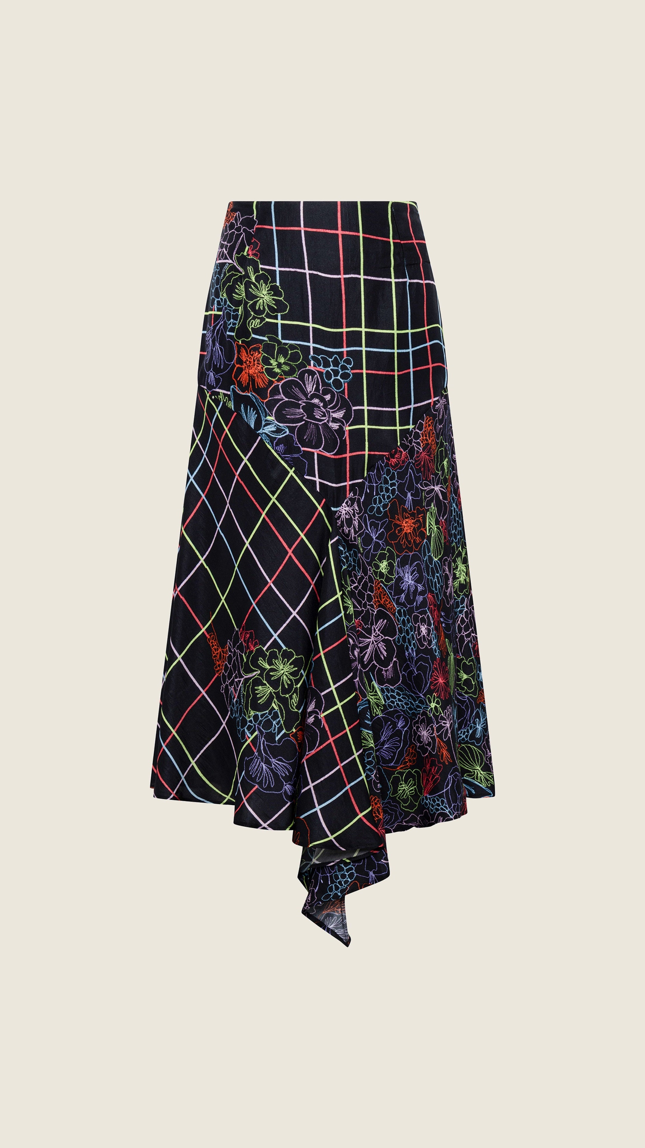 The Midi Skirt in Blooming Field