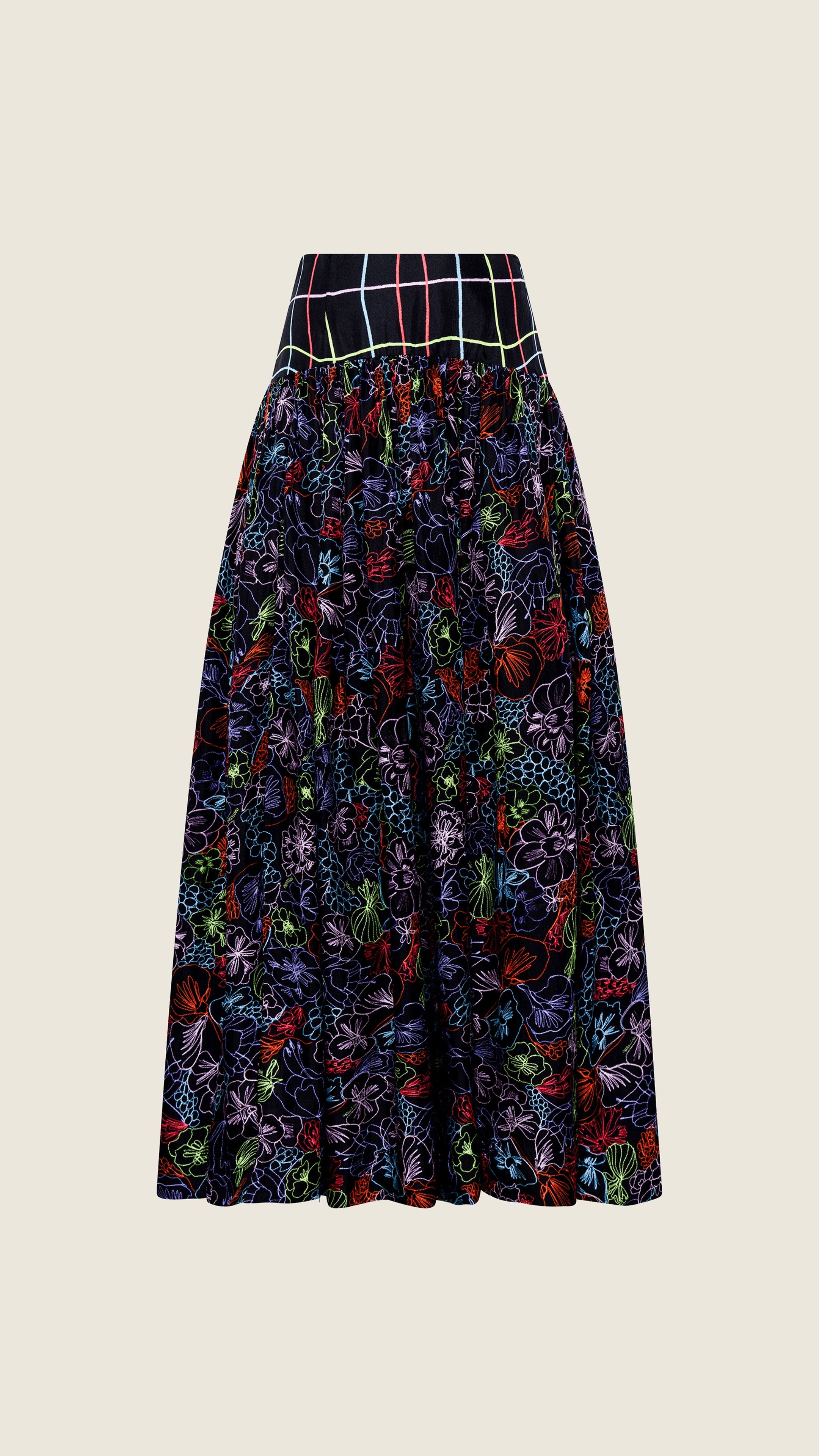 The Long Skirt in Blooming Field