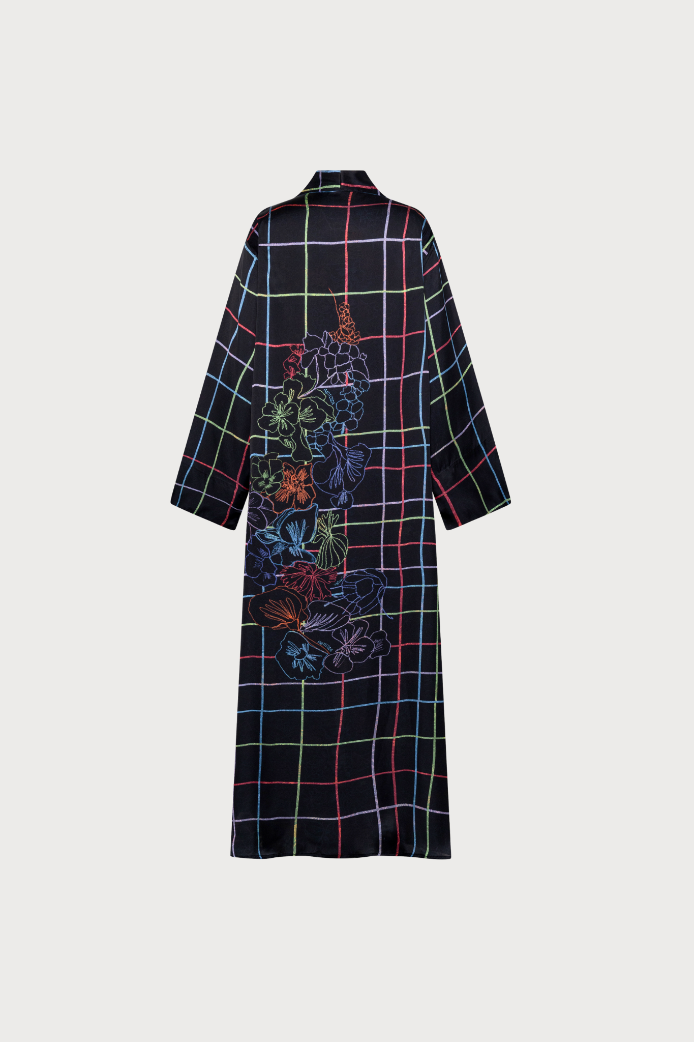 The Blooming Field Black - Reversible Abaya