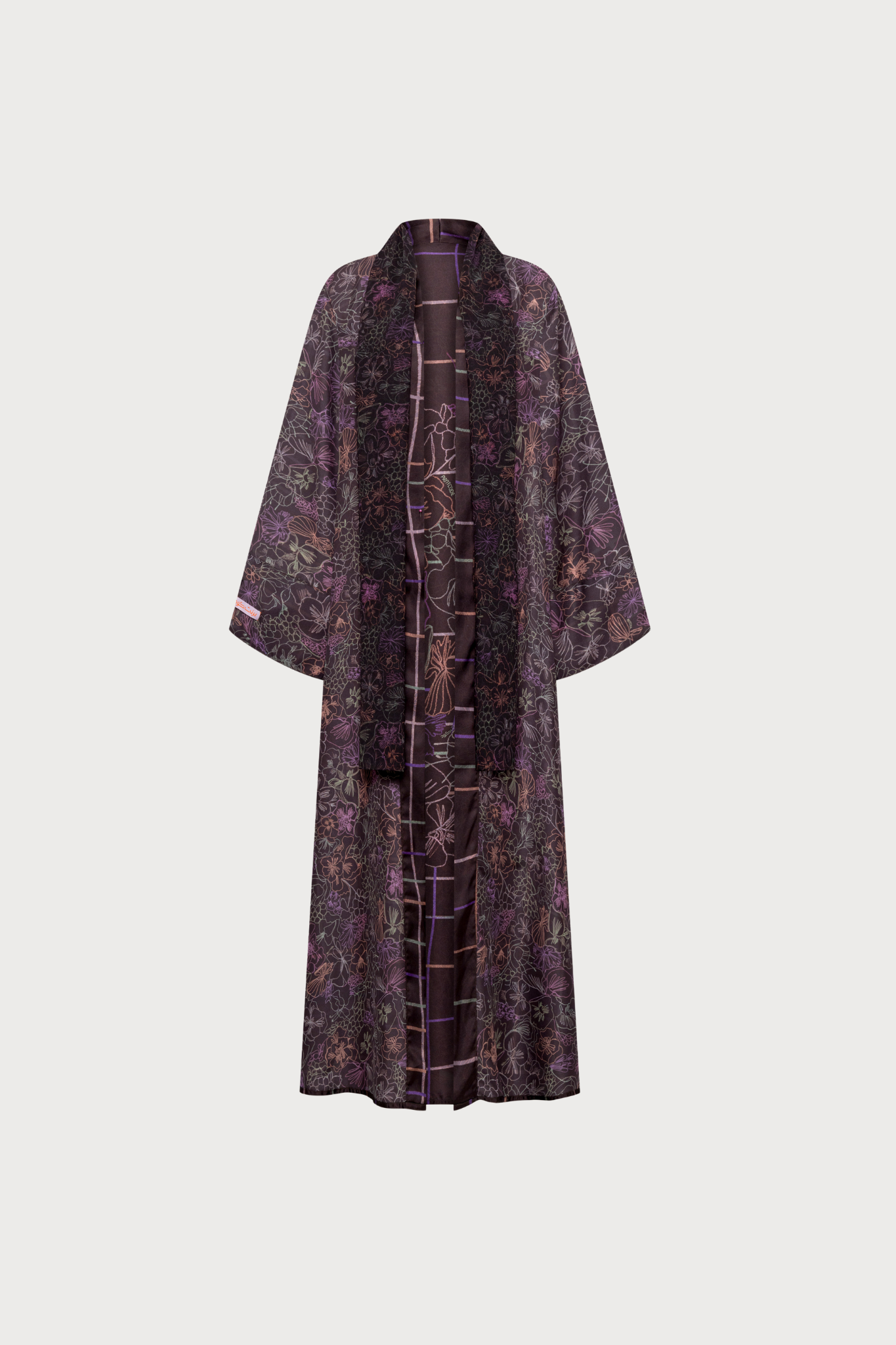 The Blooming Field Brown - Reversible Abaya