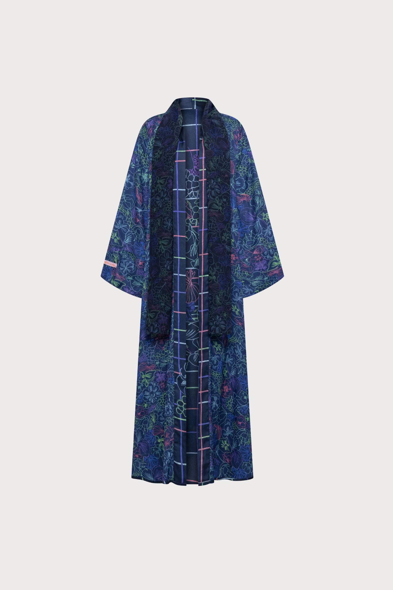 The Blooming Field Navy  - Reversible Abaya