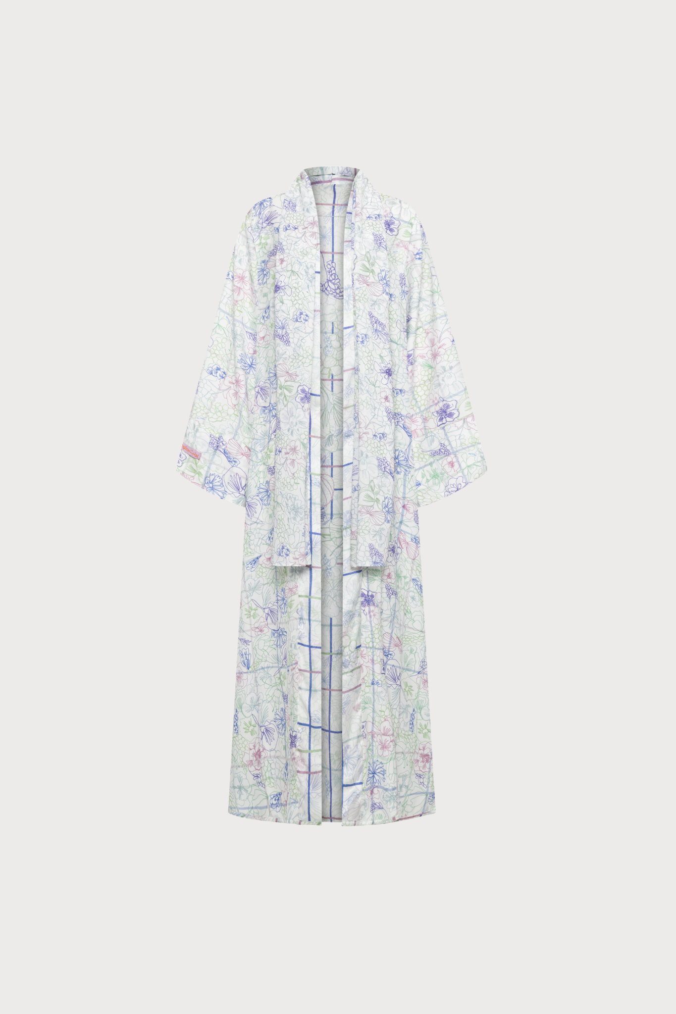 The Blooming Field White - Reversible Abaya