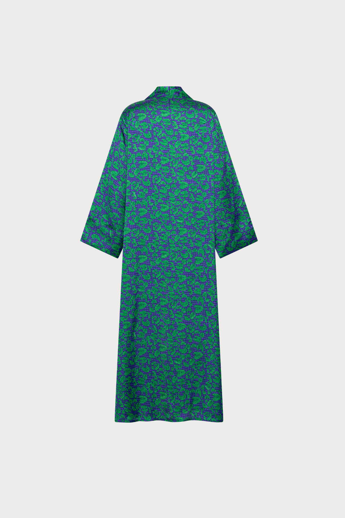 The Coded Cheetah Aqua - Reversible Abaya