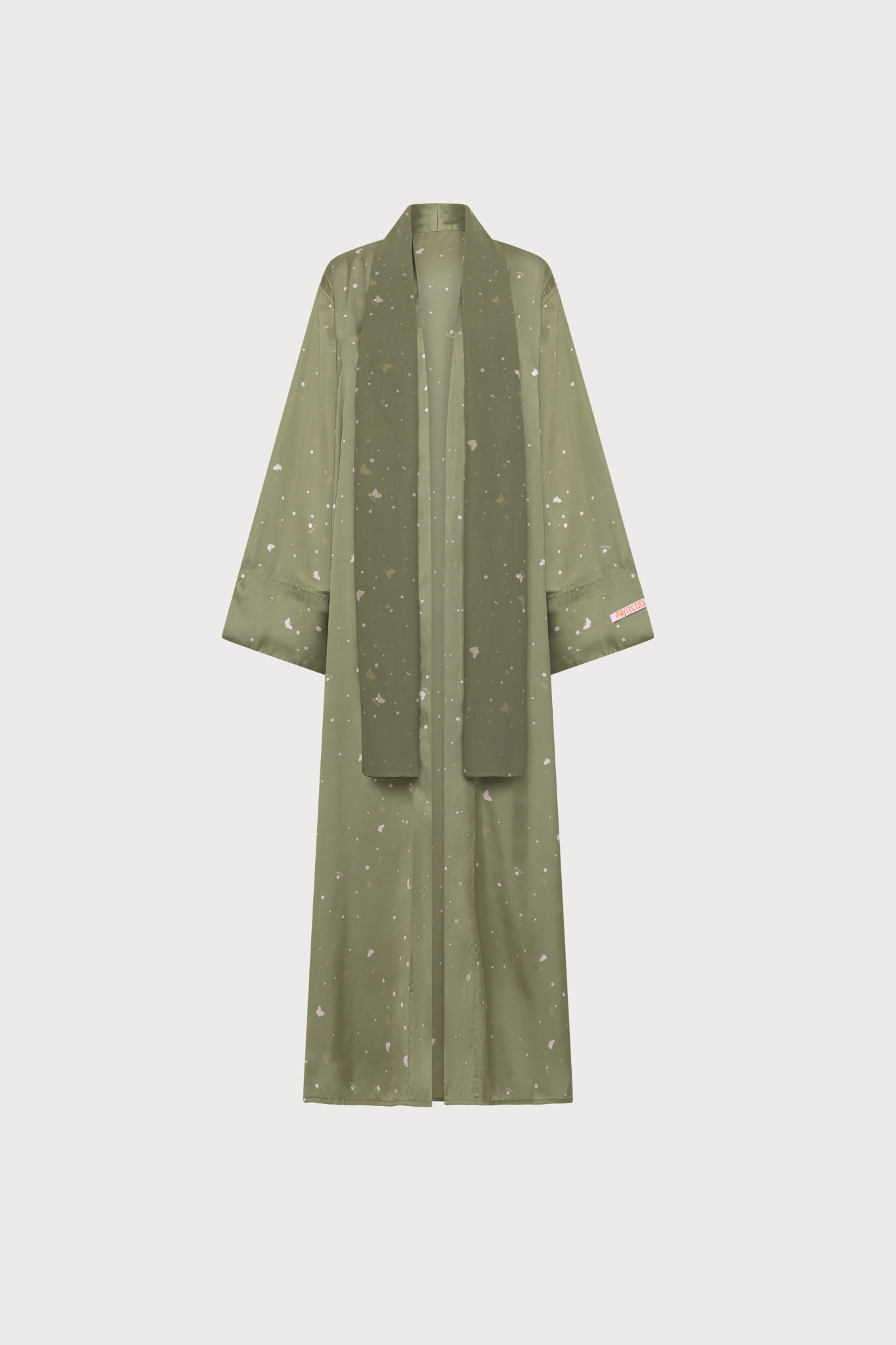 The Flutter Dot Sage - Abaya