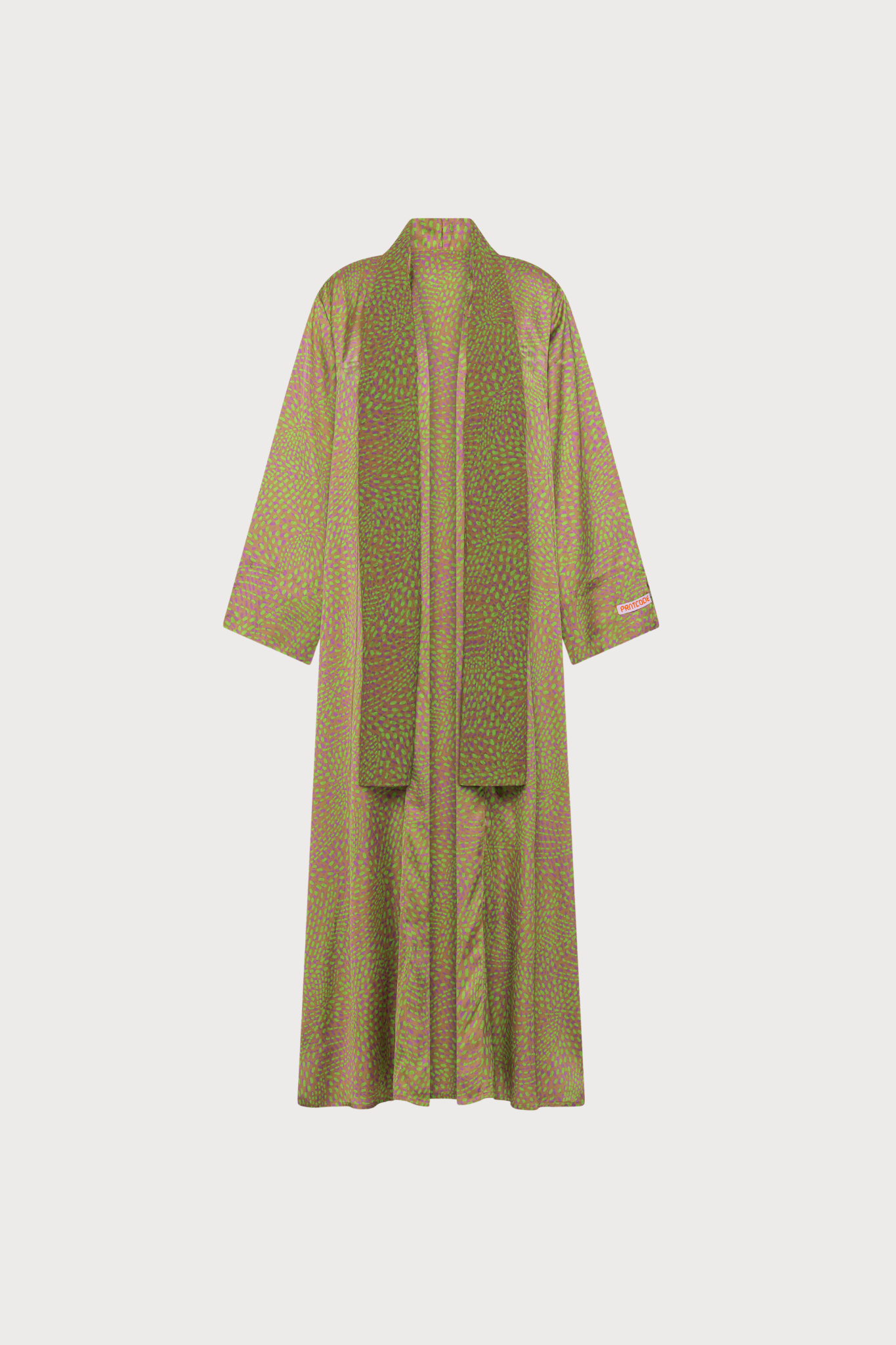 The Iconic Dots Saffron - Abaya