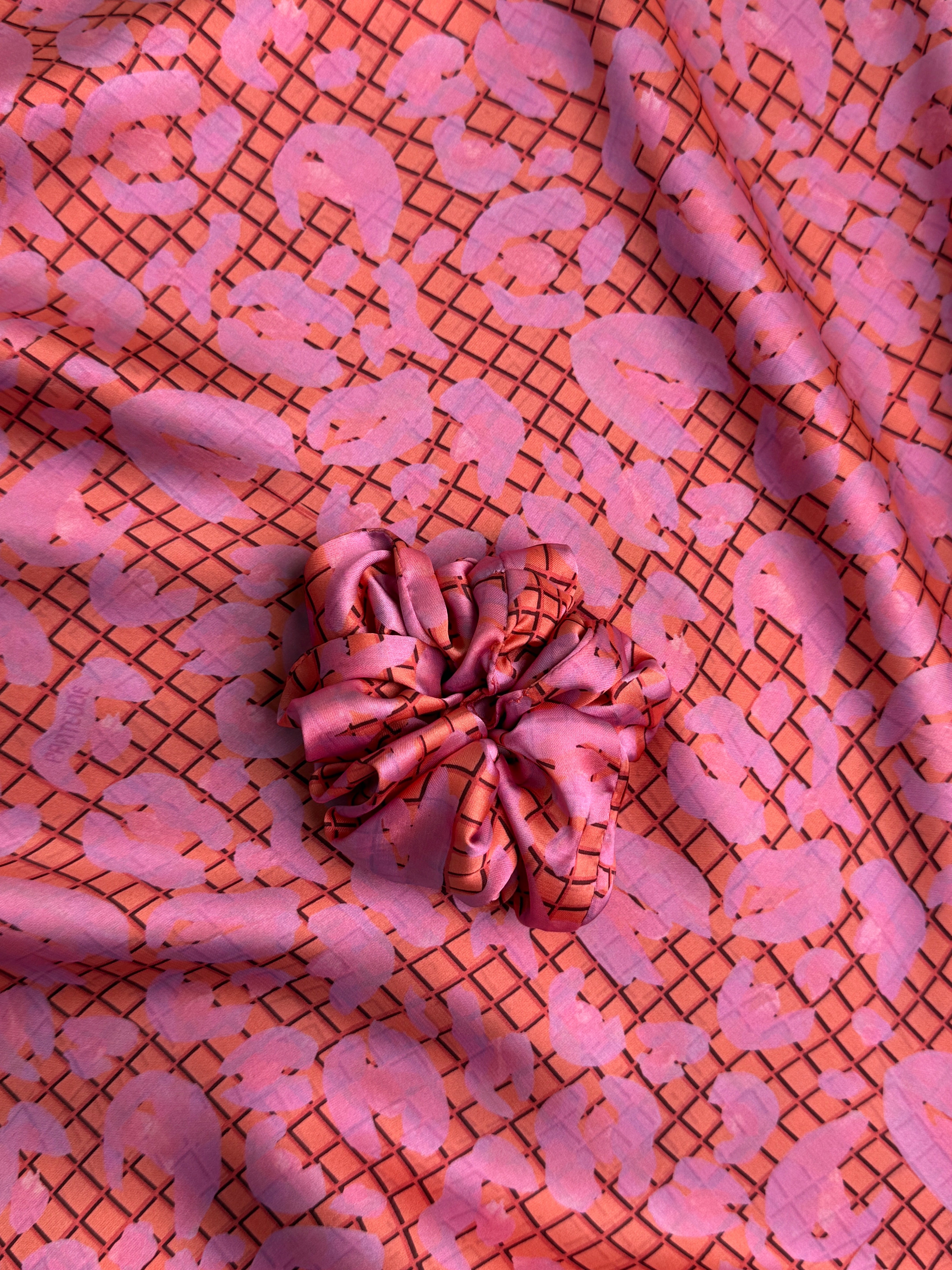 The Scrunchie in Coded Cheetah