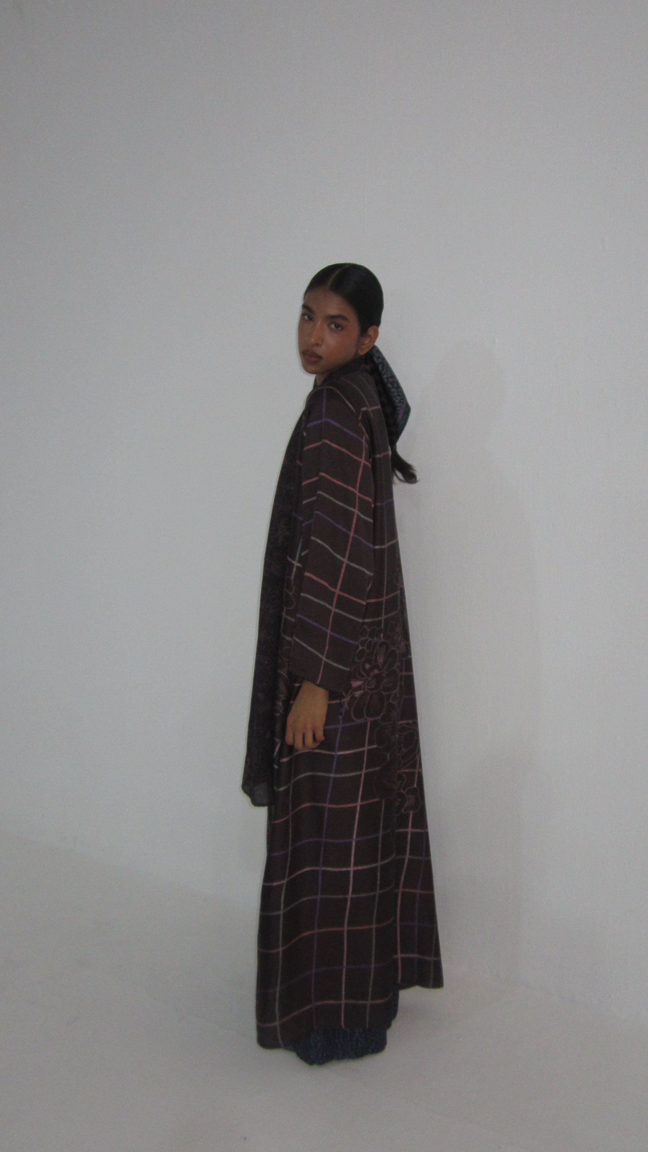 The Reversible Abaya in Blooming Field