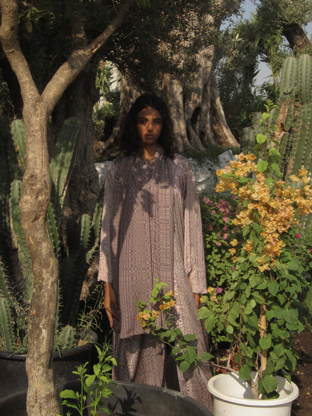 The Abaya in Checkered