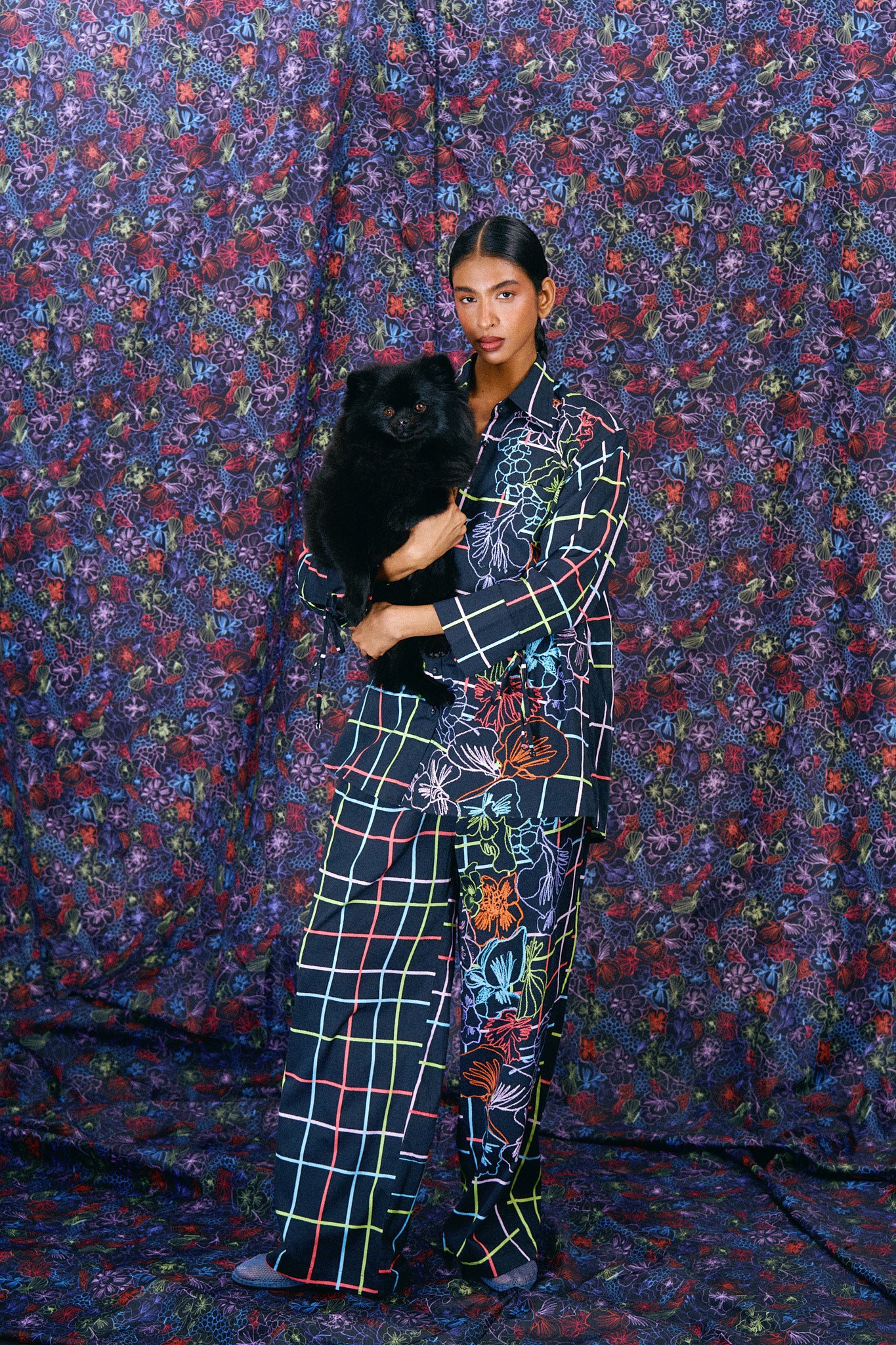 The Pants in Blooming Field