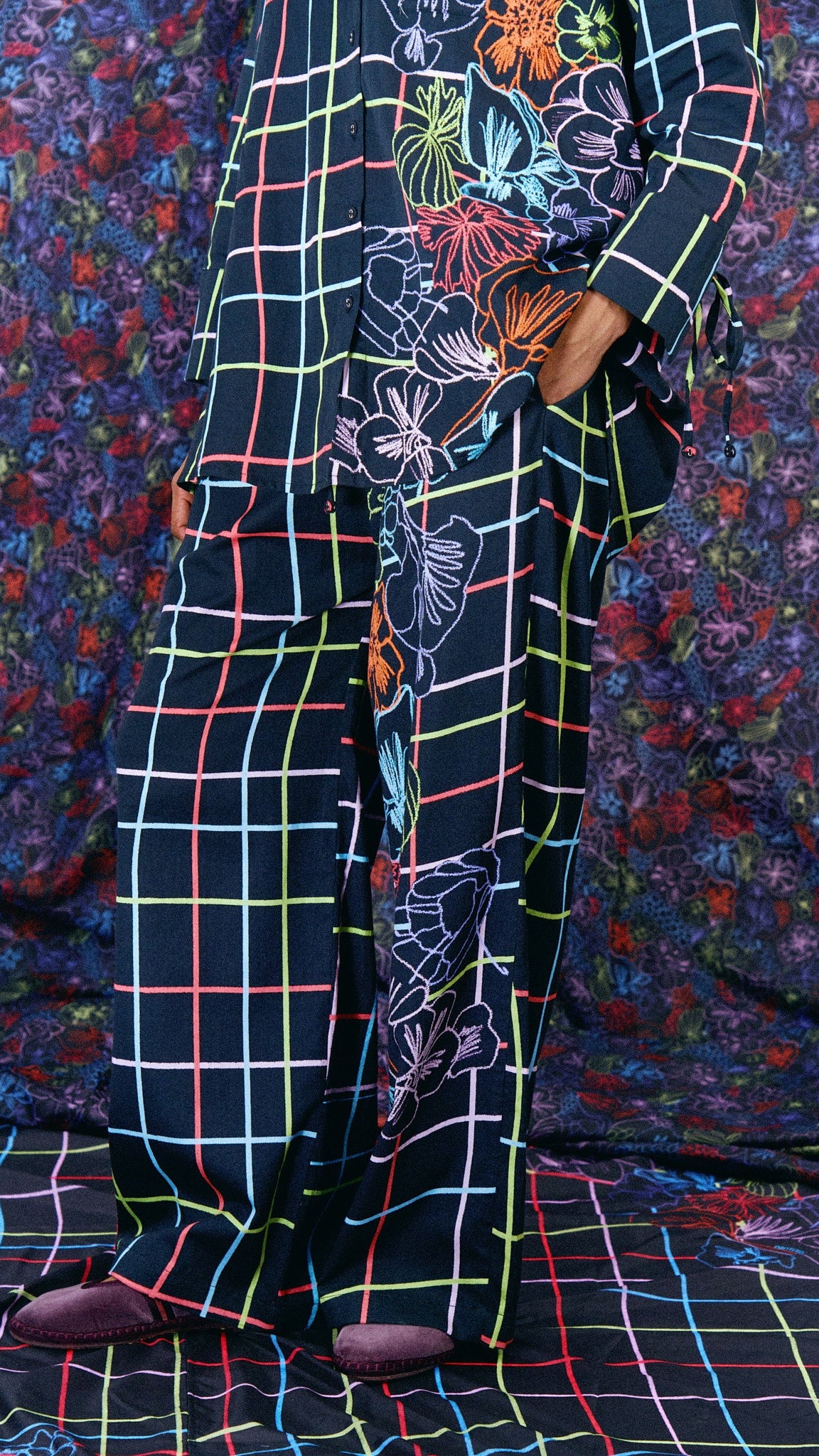 The Pants in Blooming Field